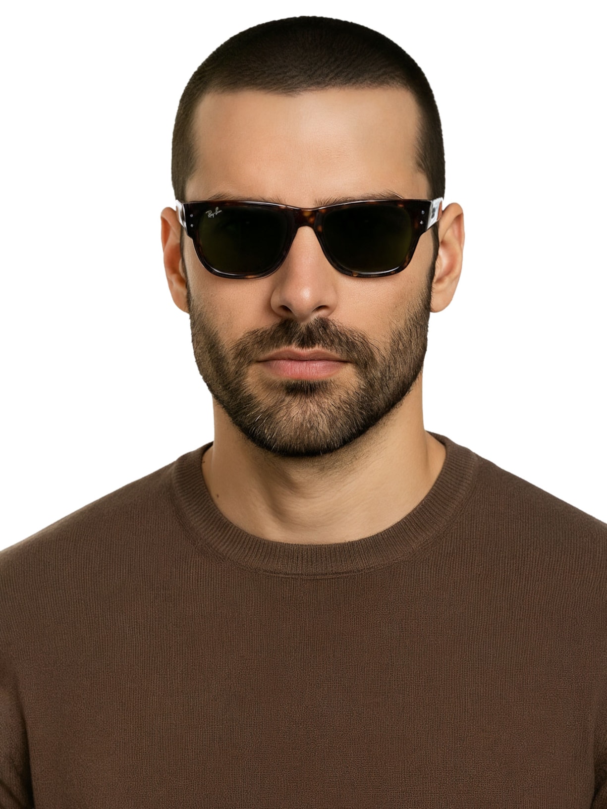 Óculos De Sol Unissex Mega Wayfarer Summer Capsule Marrom Ray-ban