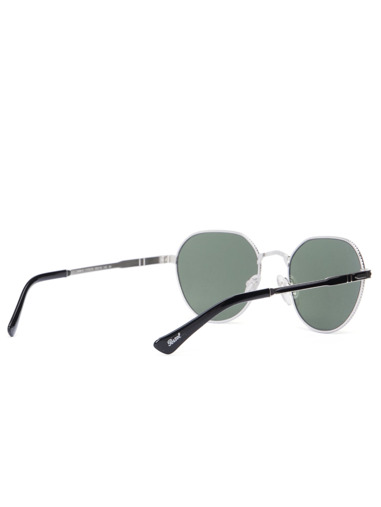 Óculos De Sol Unissex Metalizado Prata Persol