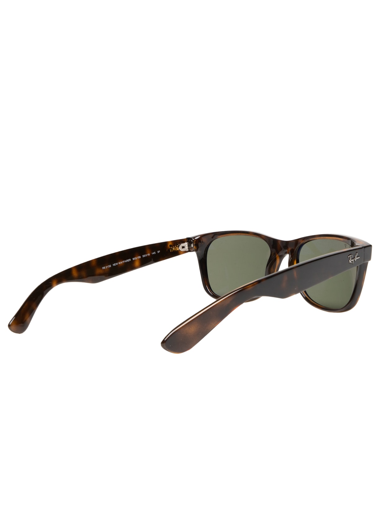 Óculos De Sol Unissex New Wayfarer Classic Marrom Ray-ban