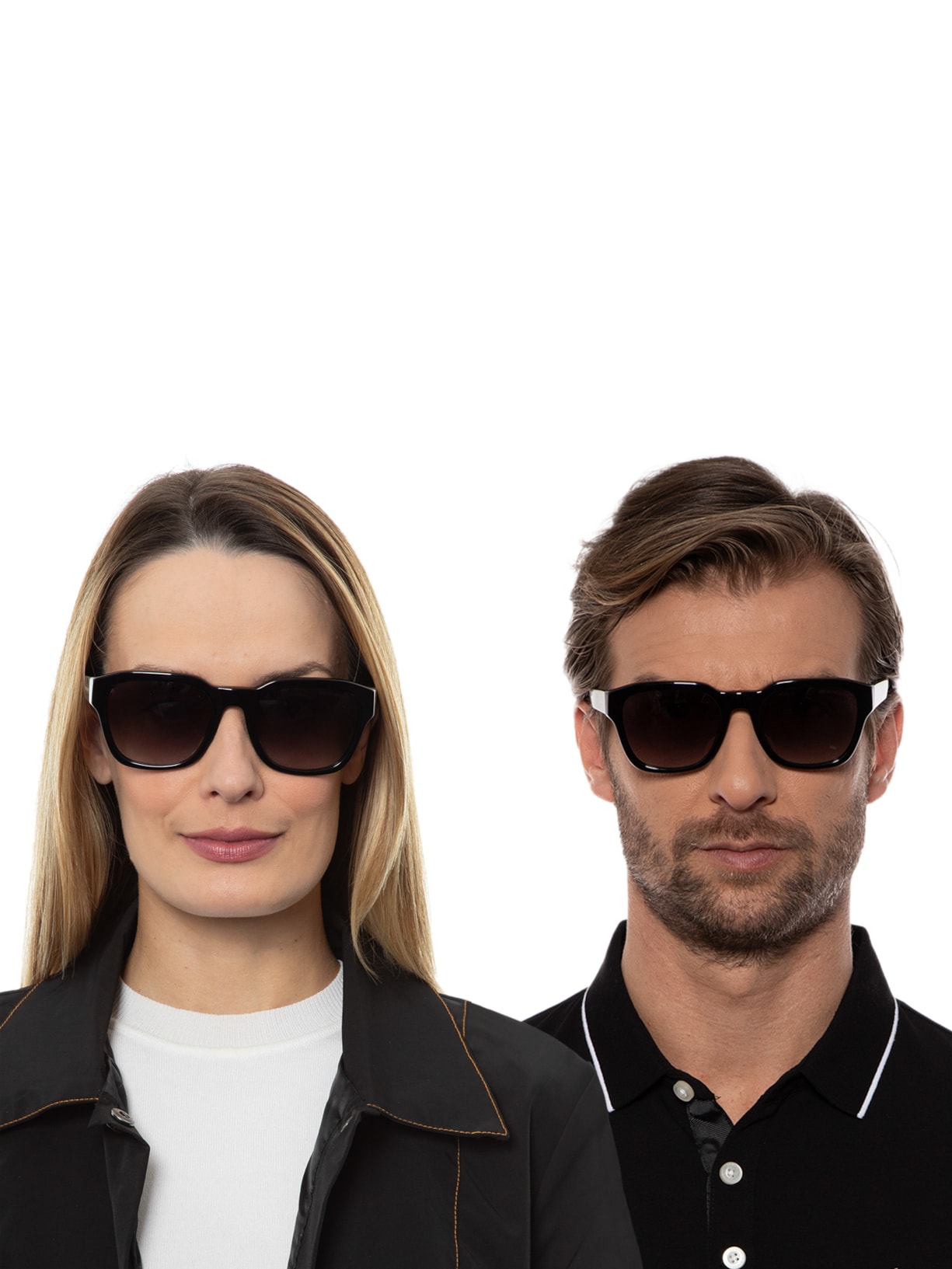 Óculos De Sol Unissex Preto Emporio Armani