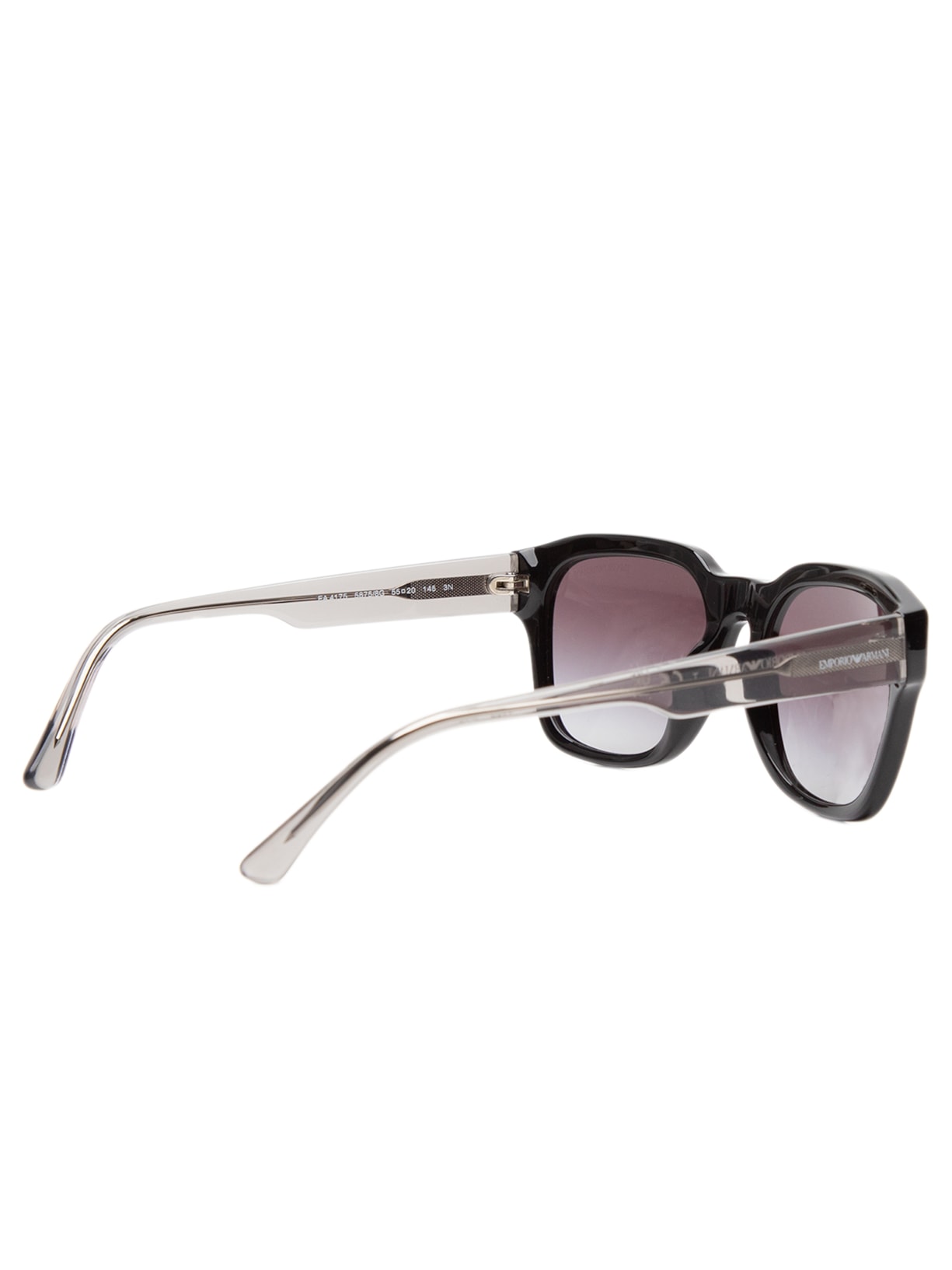 Óculos De Sol Unissex Preto Emporio Armani