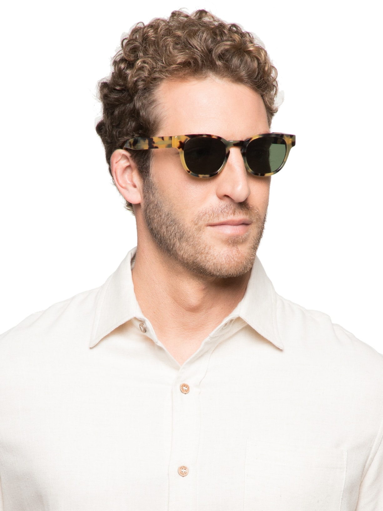 Óculos De Sol Unissex Sasha Demi Verde Livo