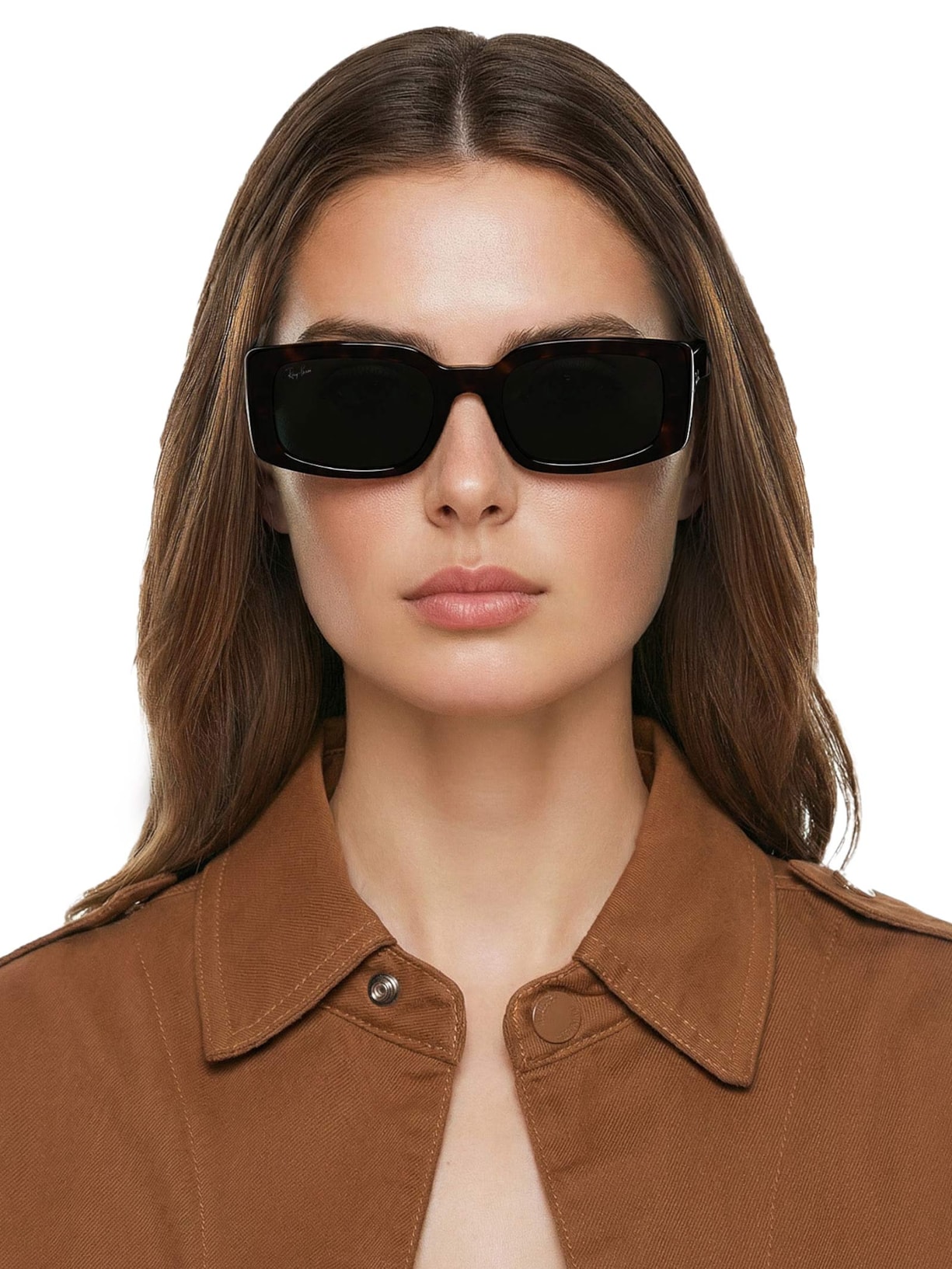 Óculos De Sol Unissex Sol Kiliane Bio-Based Marrom Ray-ban