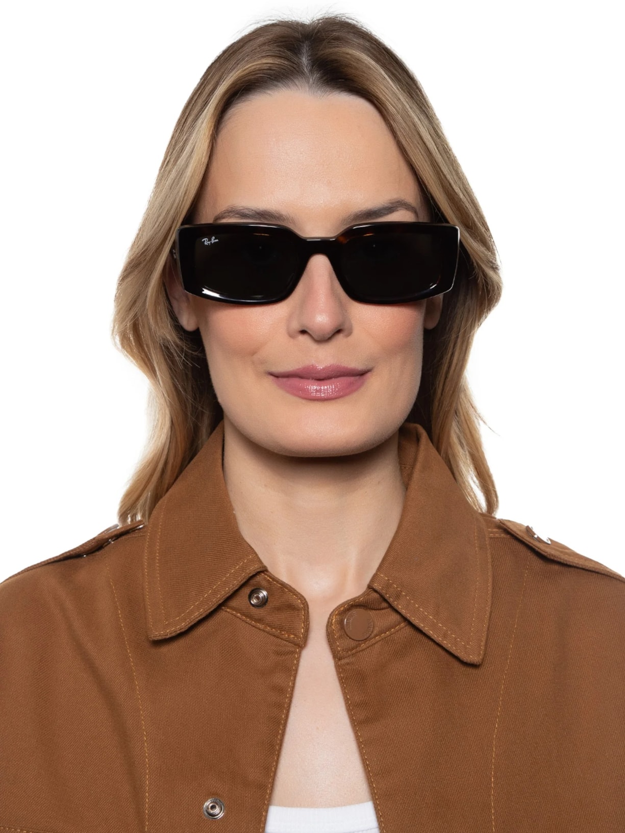 Óculos De Sol Unissex Sol Kiliane Bio-Based Marrom Ray-ban