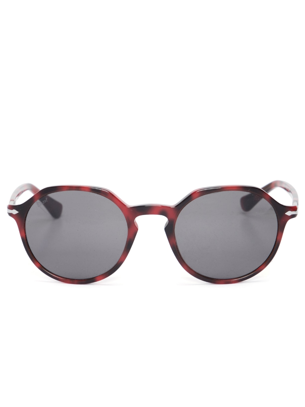 Óculos De Sol Unissex Tartaruga - Vermelho