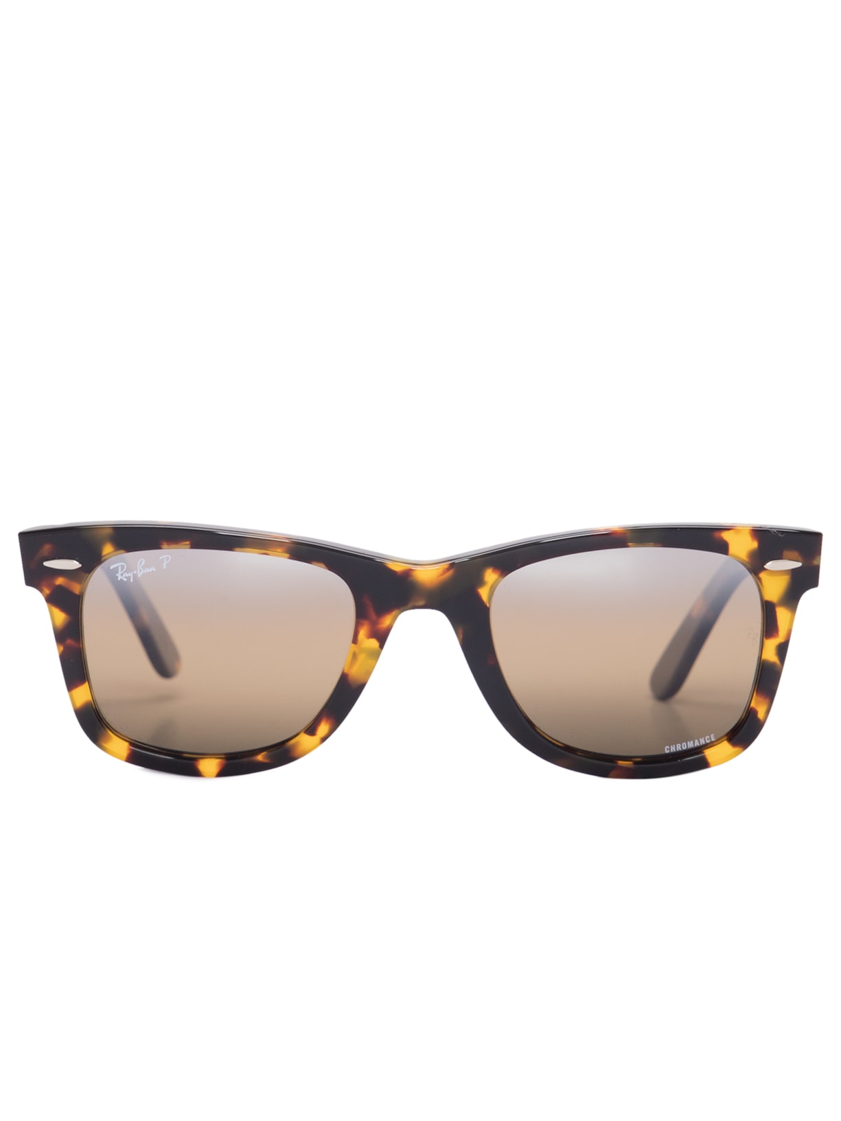 óculos De Sol Unissex Wayfarer - Marrom