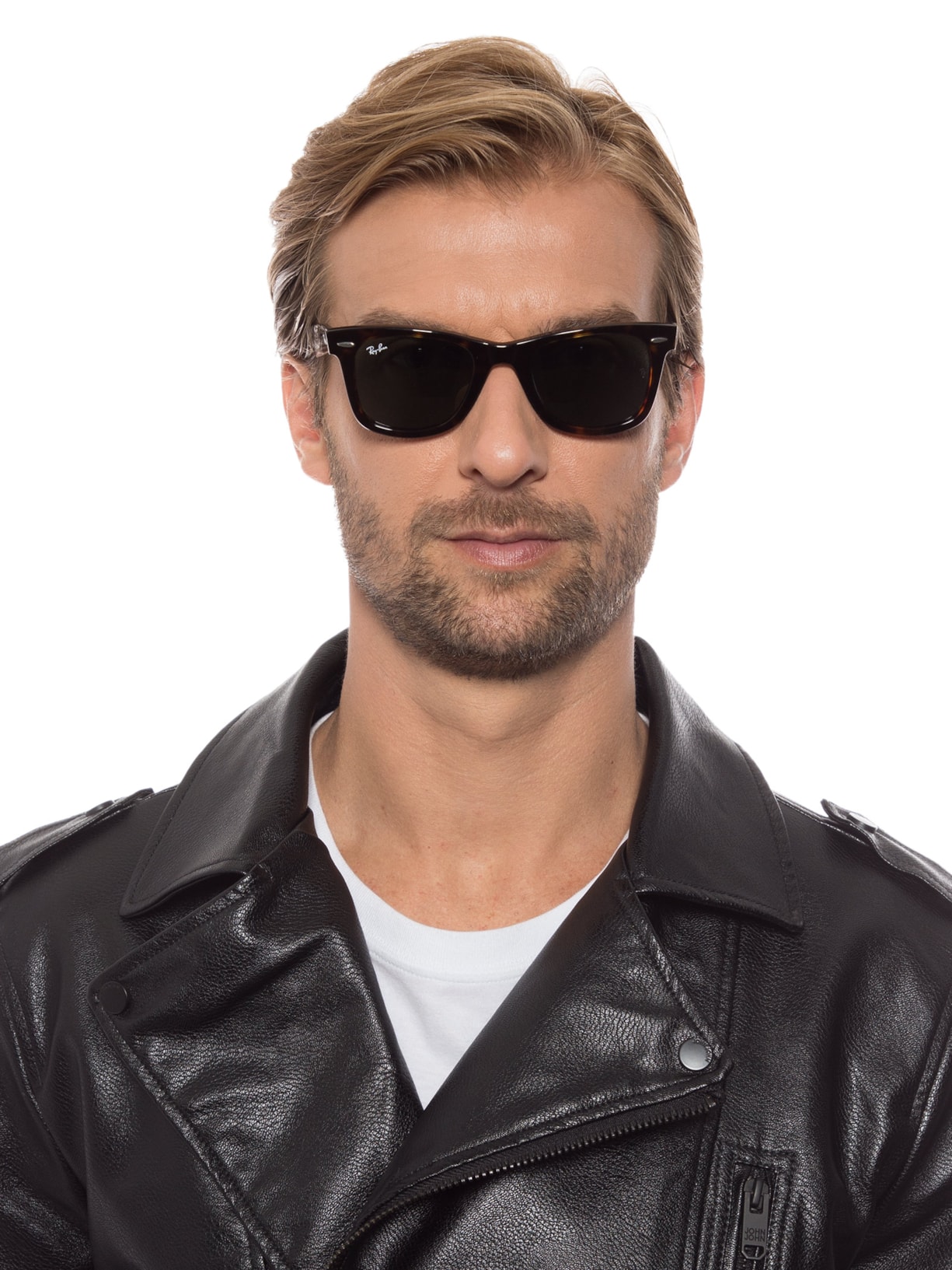 Óculos De Sol Unissex Wayfarer Marrom Ray-ban