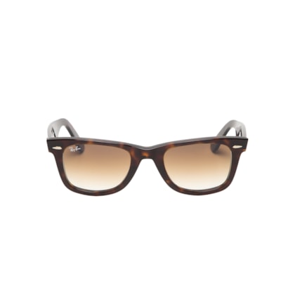 Óculos De Sol Unissex Wayfarer - Marrom