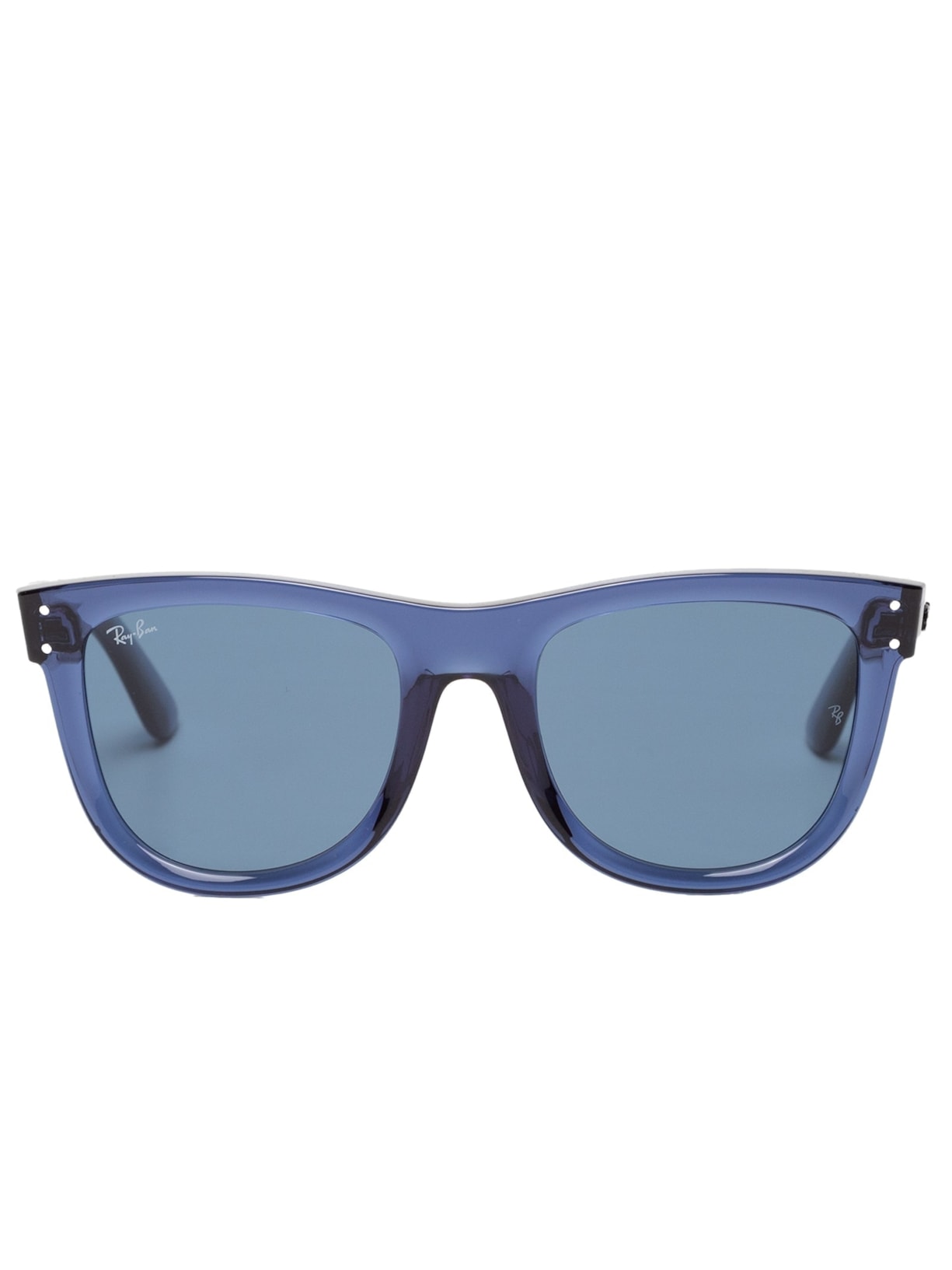 Óculos De Sol Unissex Wayfarer Reverse - Azul