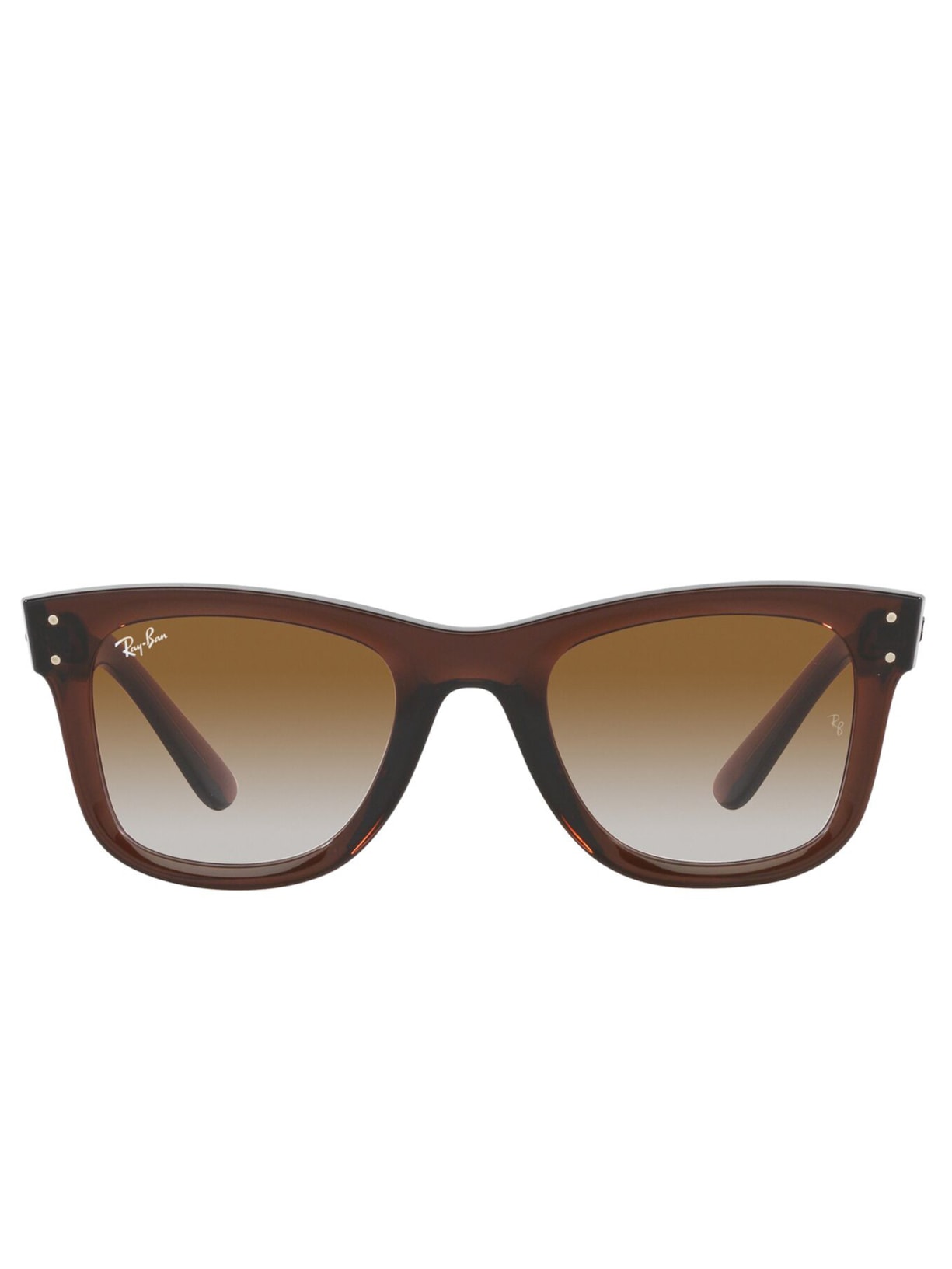 óculos De Sol Unissex Wayfarer Reverse - Marrom