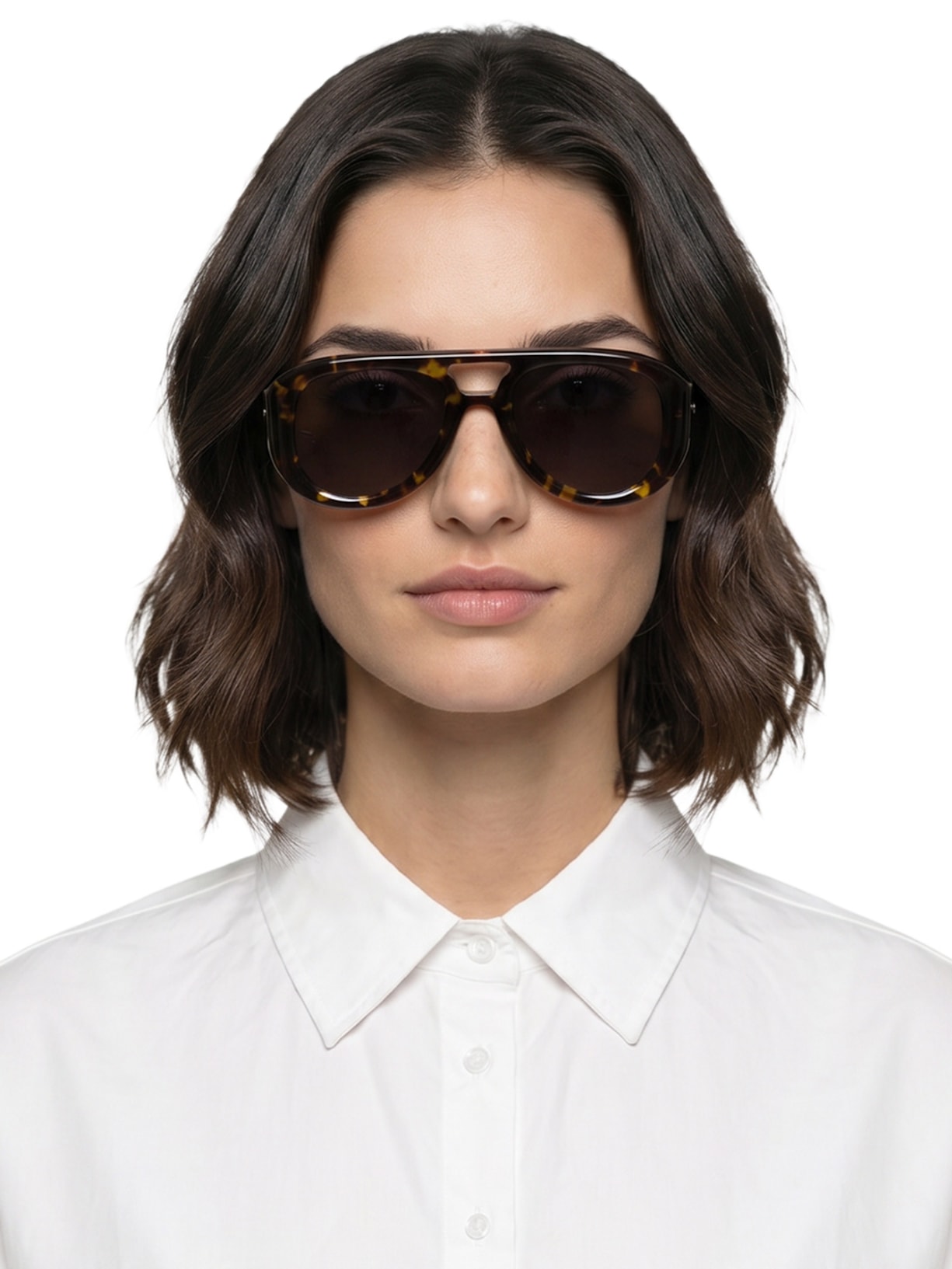 Óculos Feminino Acetato Madonna Marrom Nk