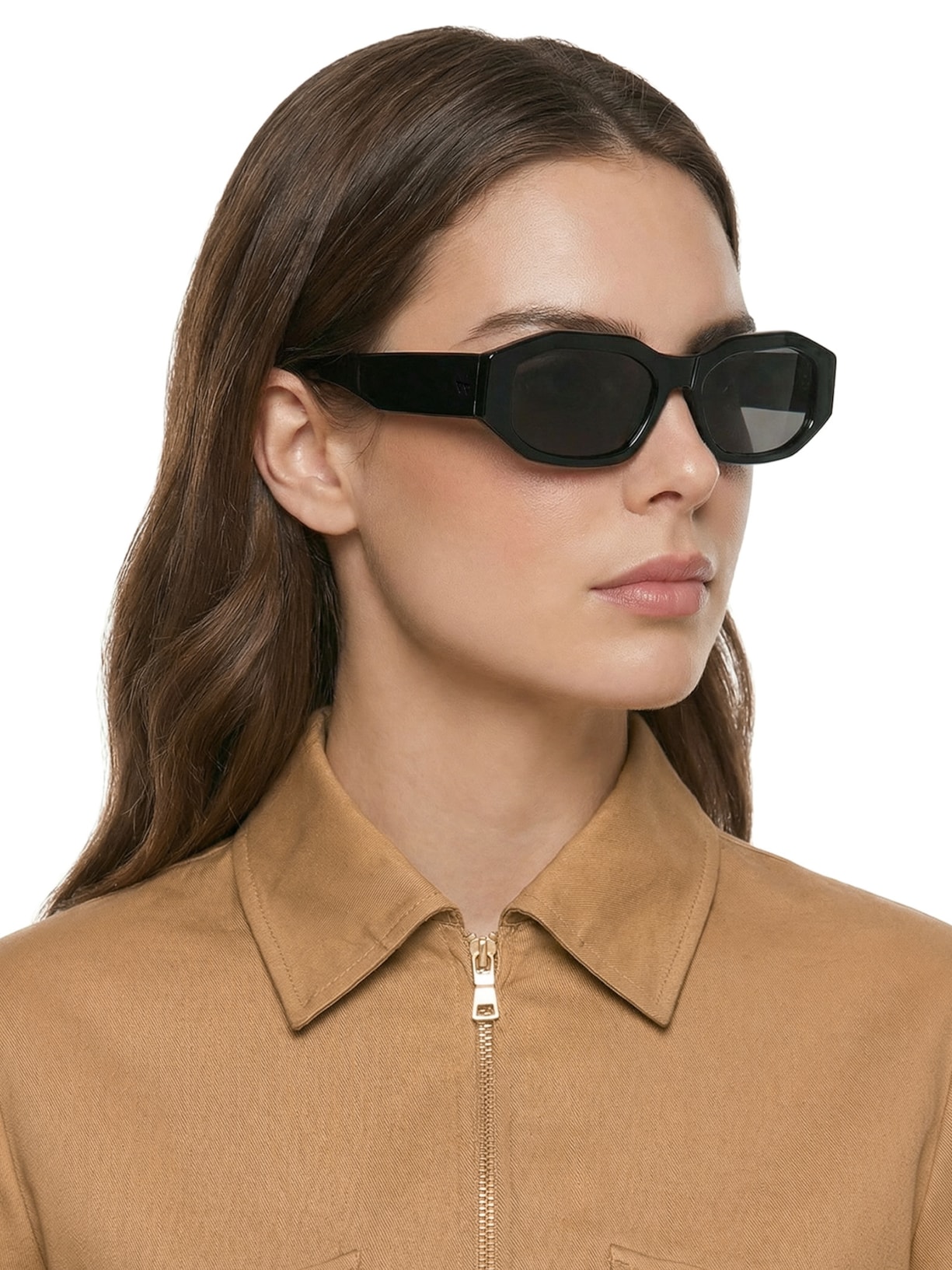 Óculos Feminino Adulto Amsterdã Preto Helena Bordon