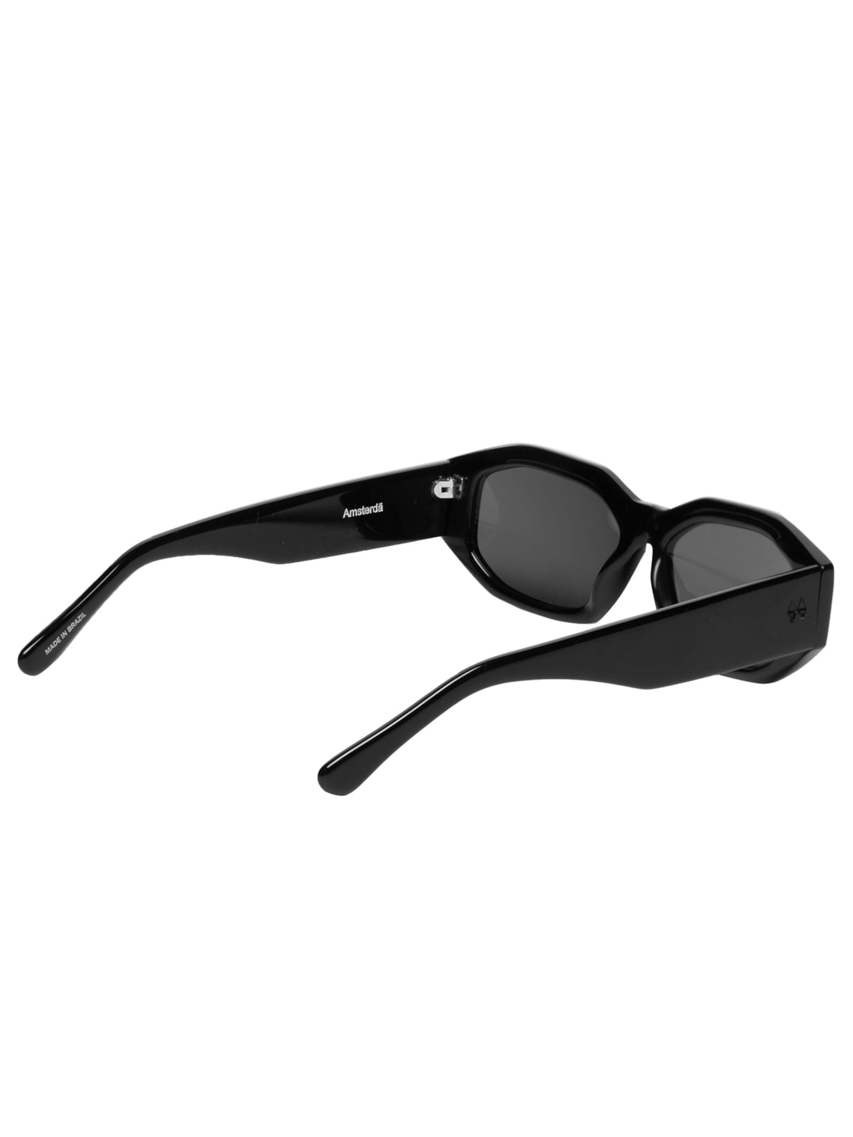 Óculos Feminino Adulto Amsterdã Preto Helena Bordon
