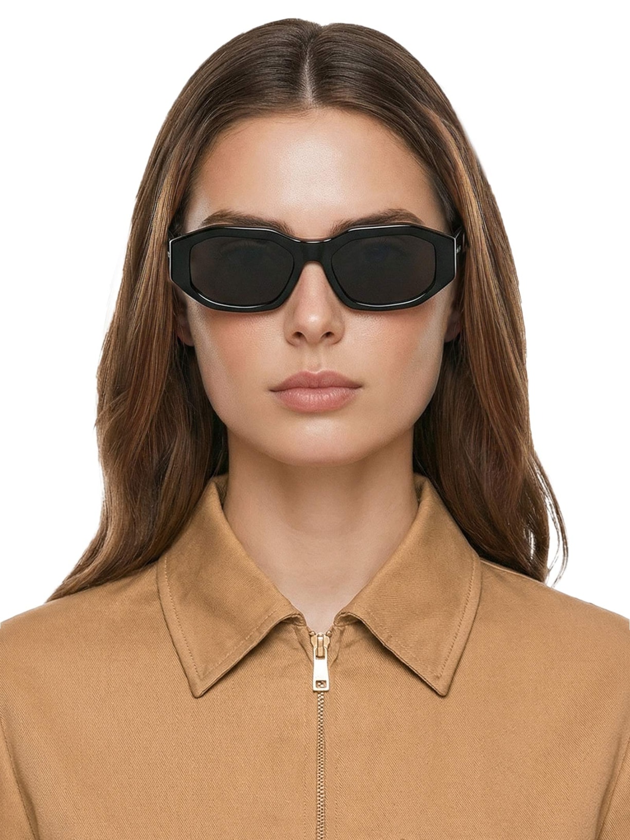 Óculos Feminino Adulto Amsterdã Preto Helena Bordon