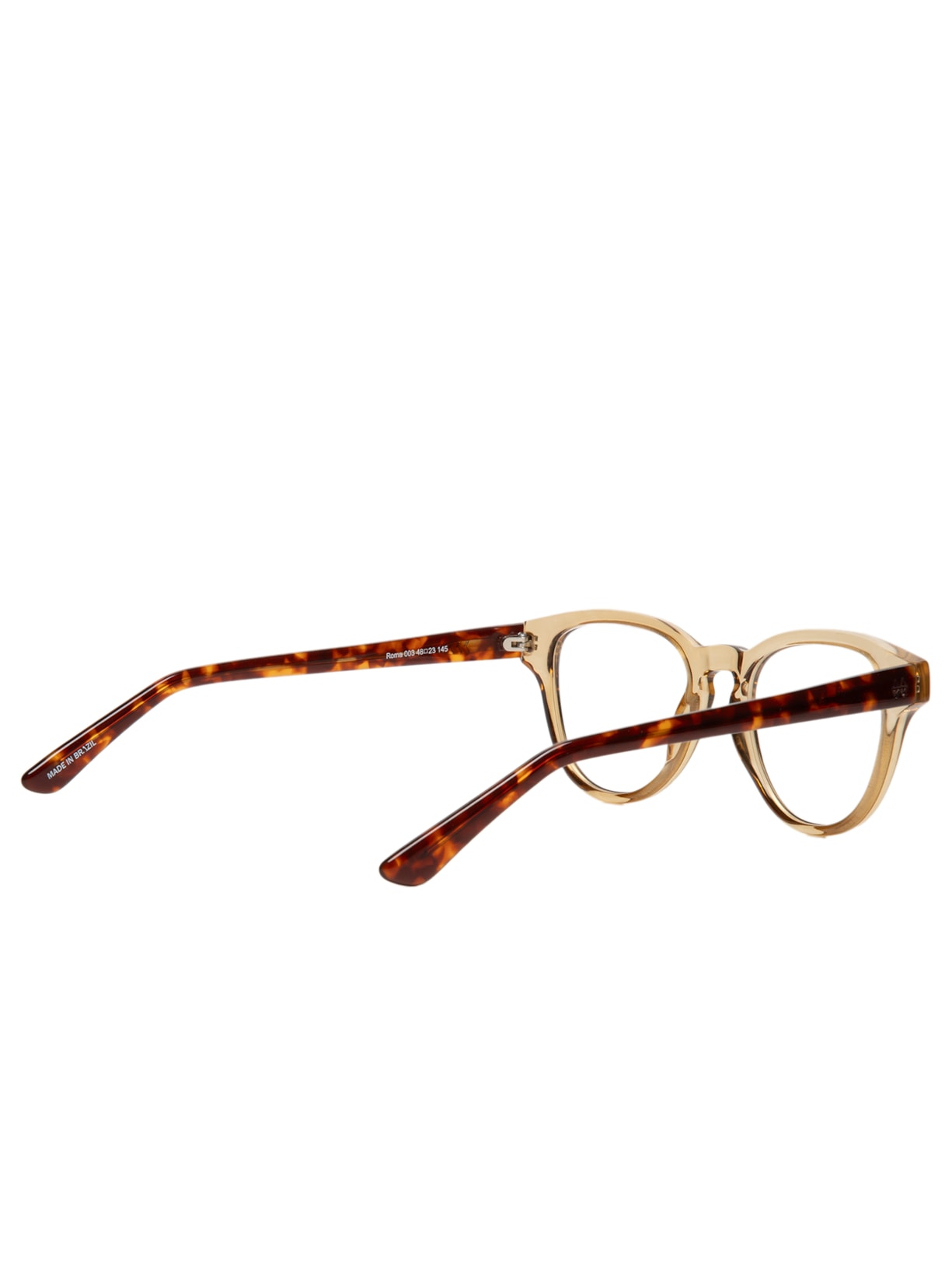 Óculos Feminino Adulto Roma Grau Bege Helena Bordon