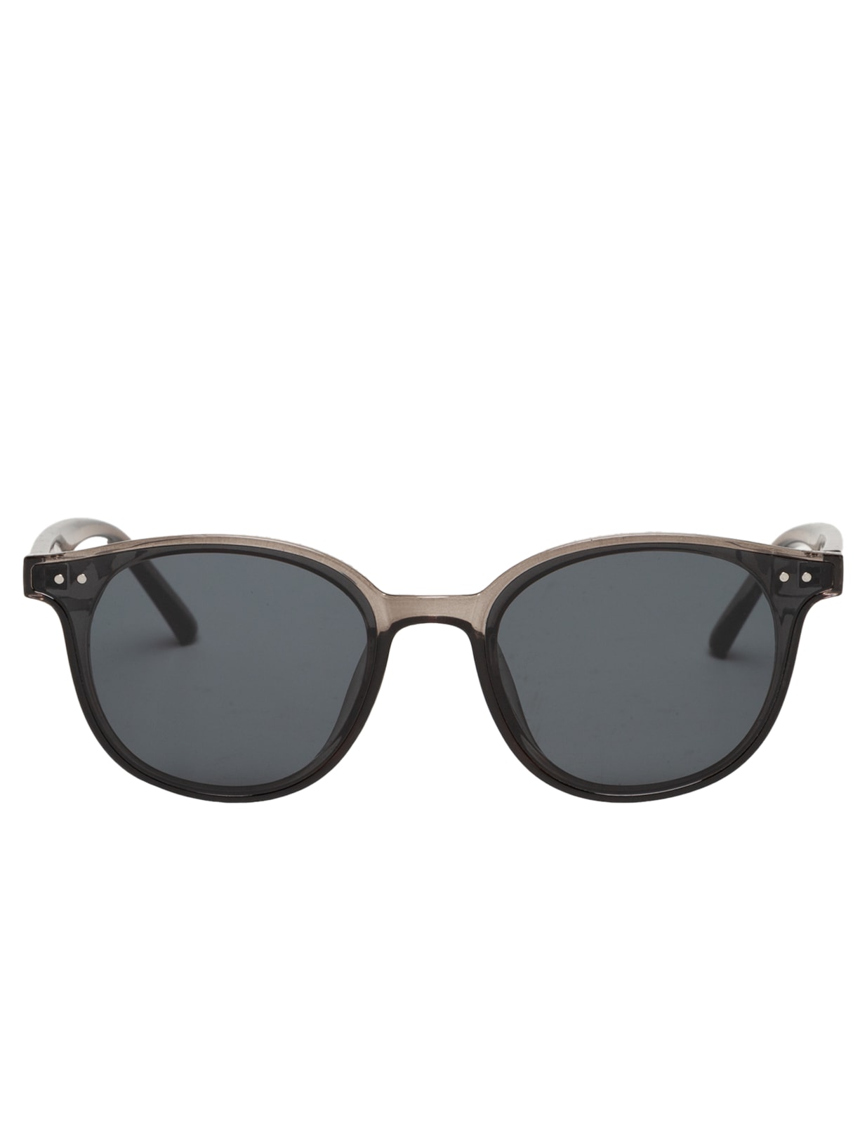 Óculos Feminino Arredondado - Cinza