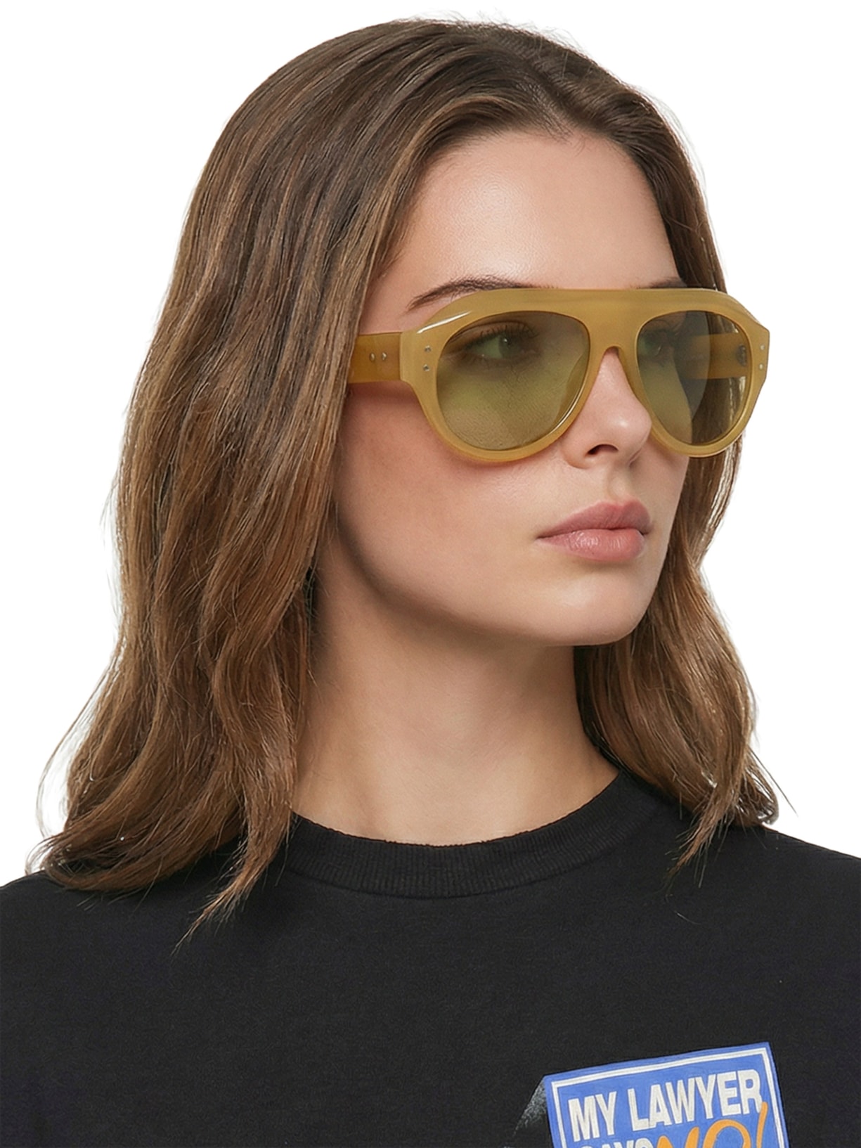 Óculos Feminino Astra Amarelo Francesca