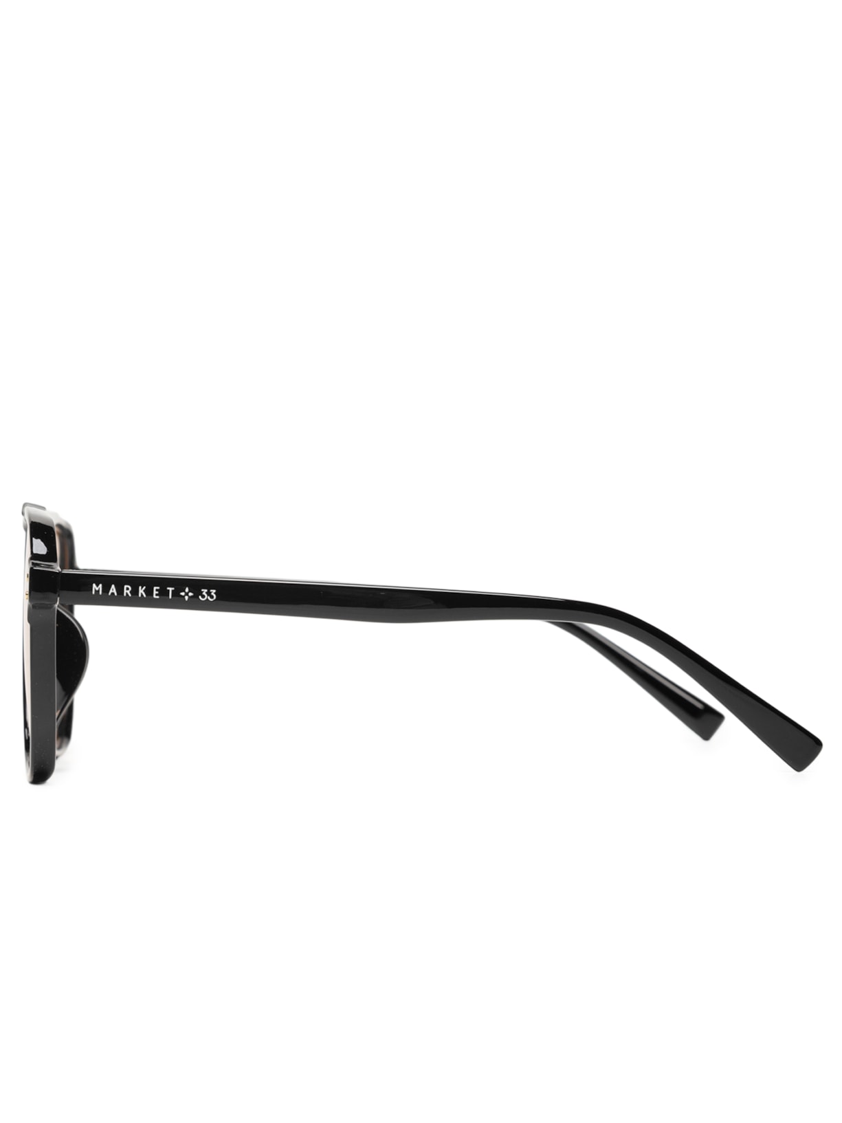 Óculos Feminino Aviador Preto Market 33