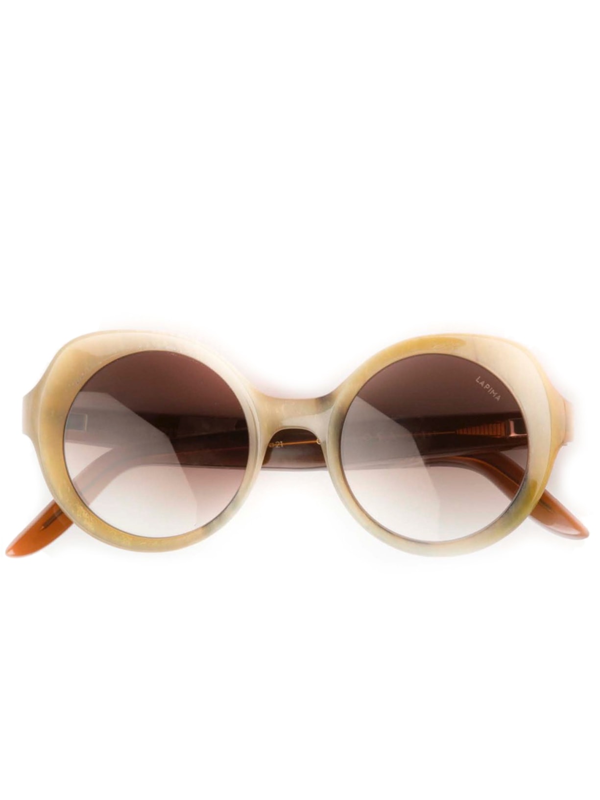 Óculos Feminino Carlota Petit Light Horn - Bege