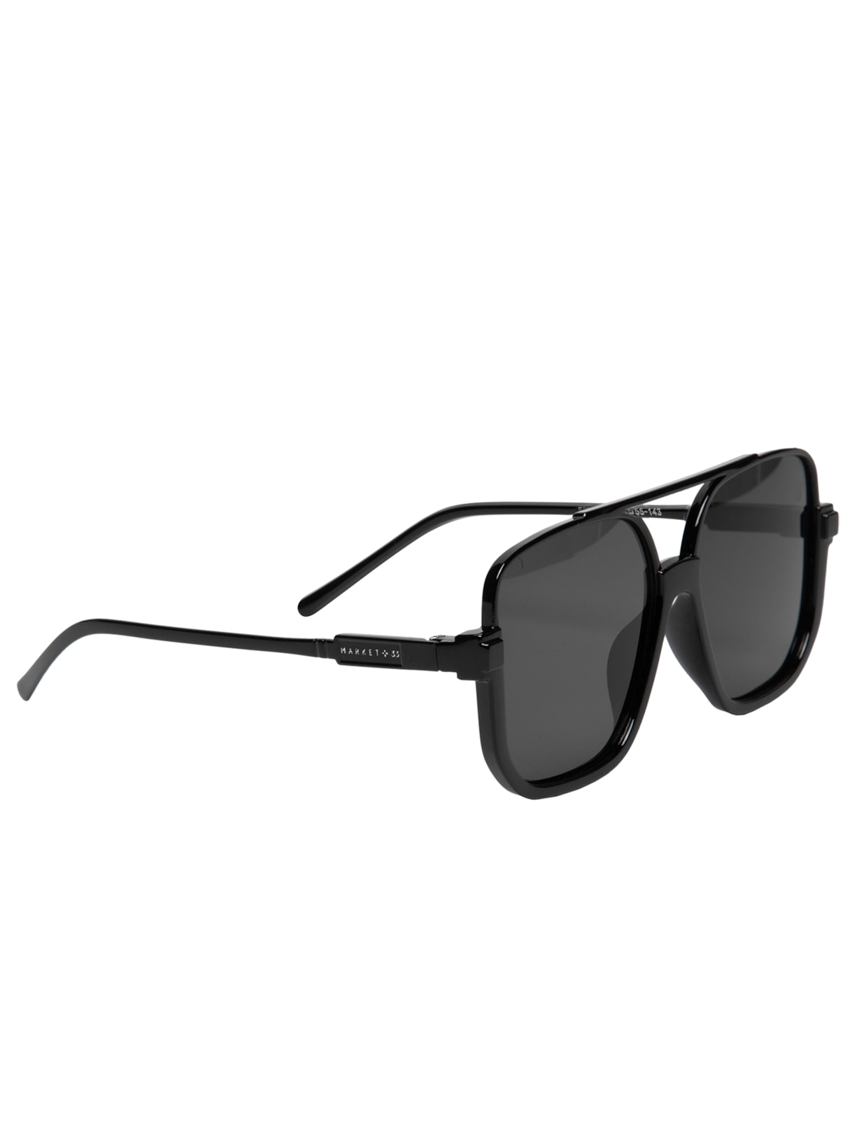 Óculos Feminino De Sol Quadrado Preto Market 33