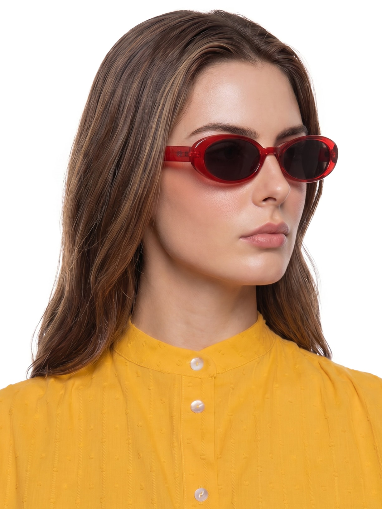 Óculos Feminino Londres Vermelho Helena Bordon