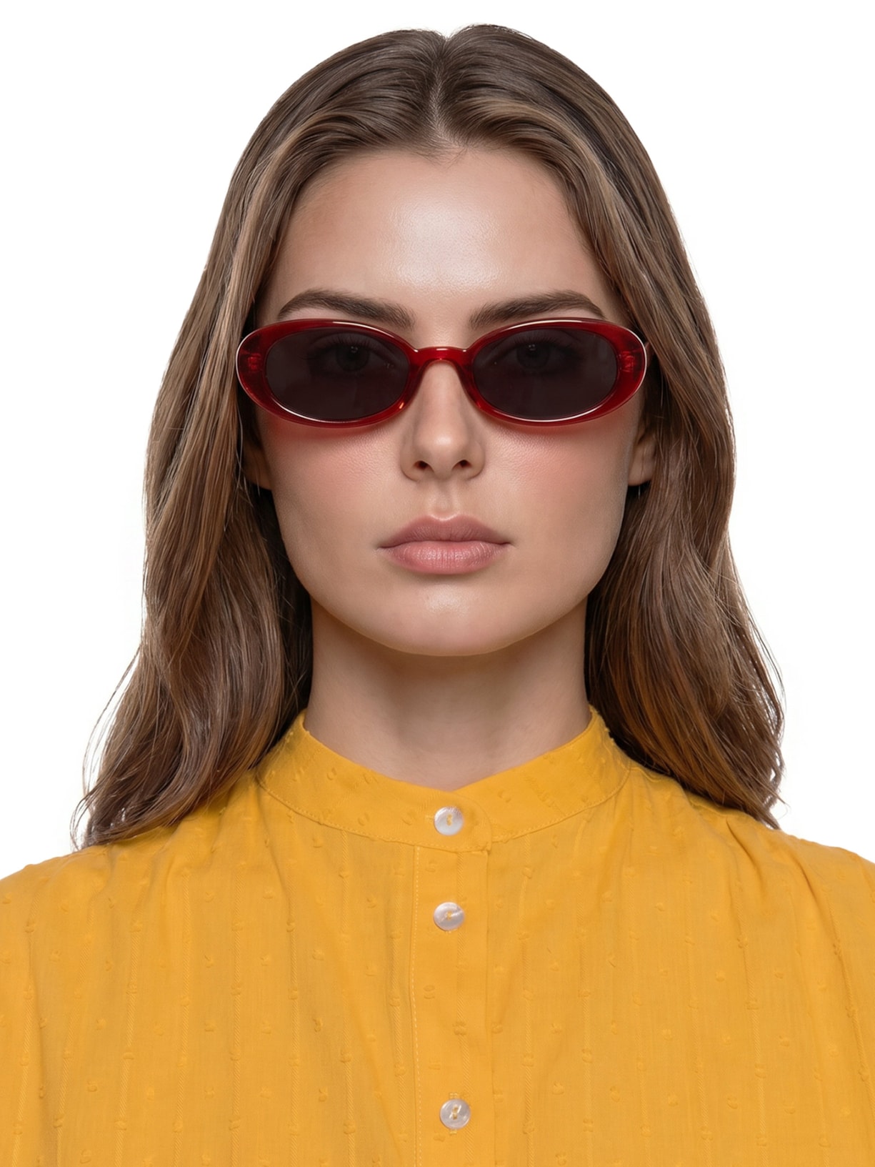 Óculos Feminino Londres Vermelho Helena Bordon