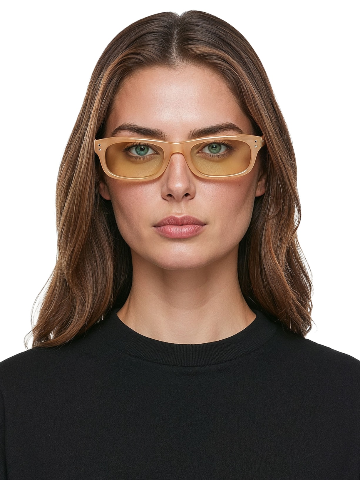 Óculos Feminino Mira Amarelo Francesca