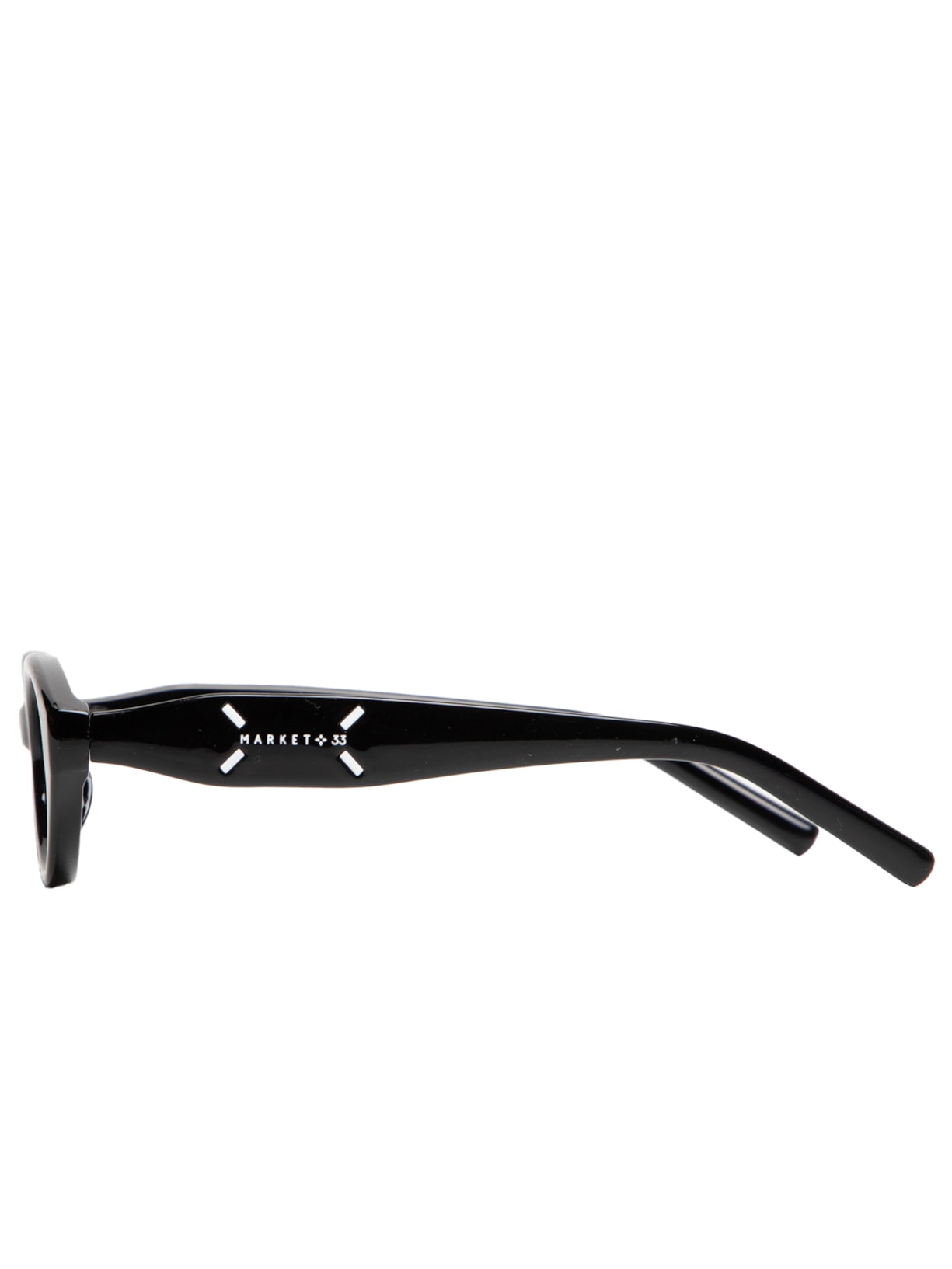 Óculos Feminino Oval Preto Market 33