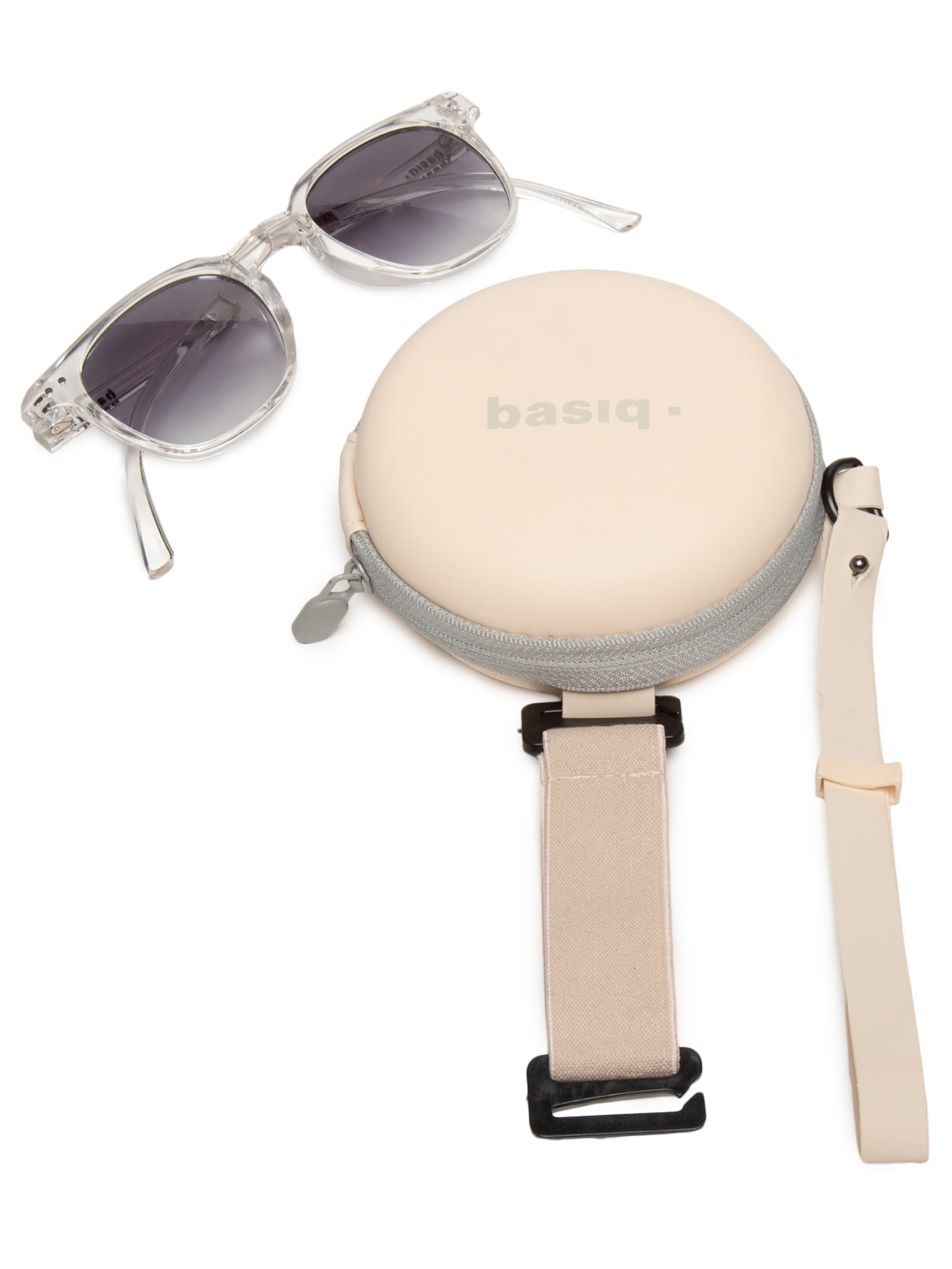 Óculos Feminino Quadrado Dobrável Branco Basiq