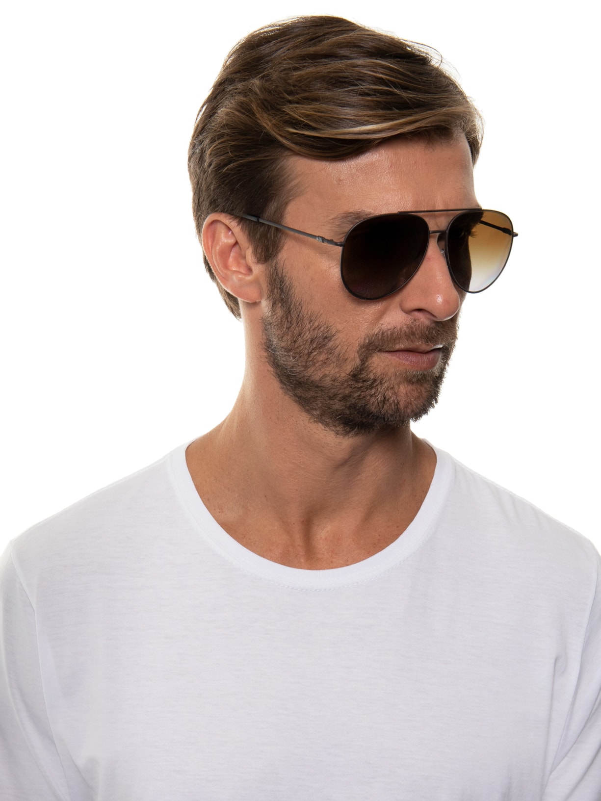 óculos Masculino Armani Exchange Marrom Armani Exchange