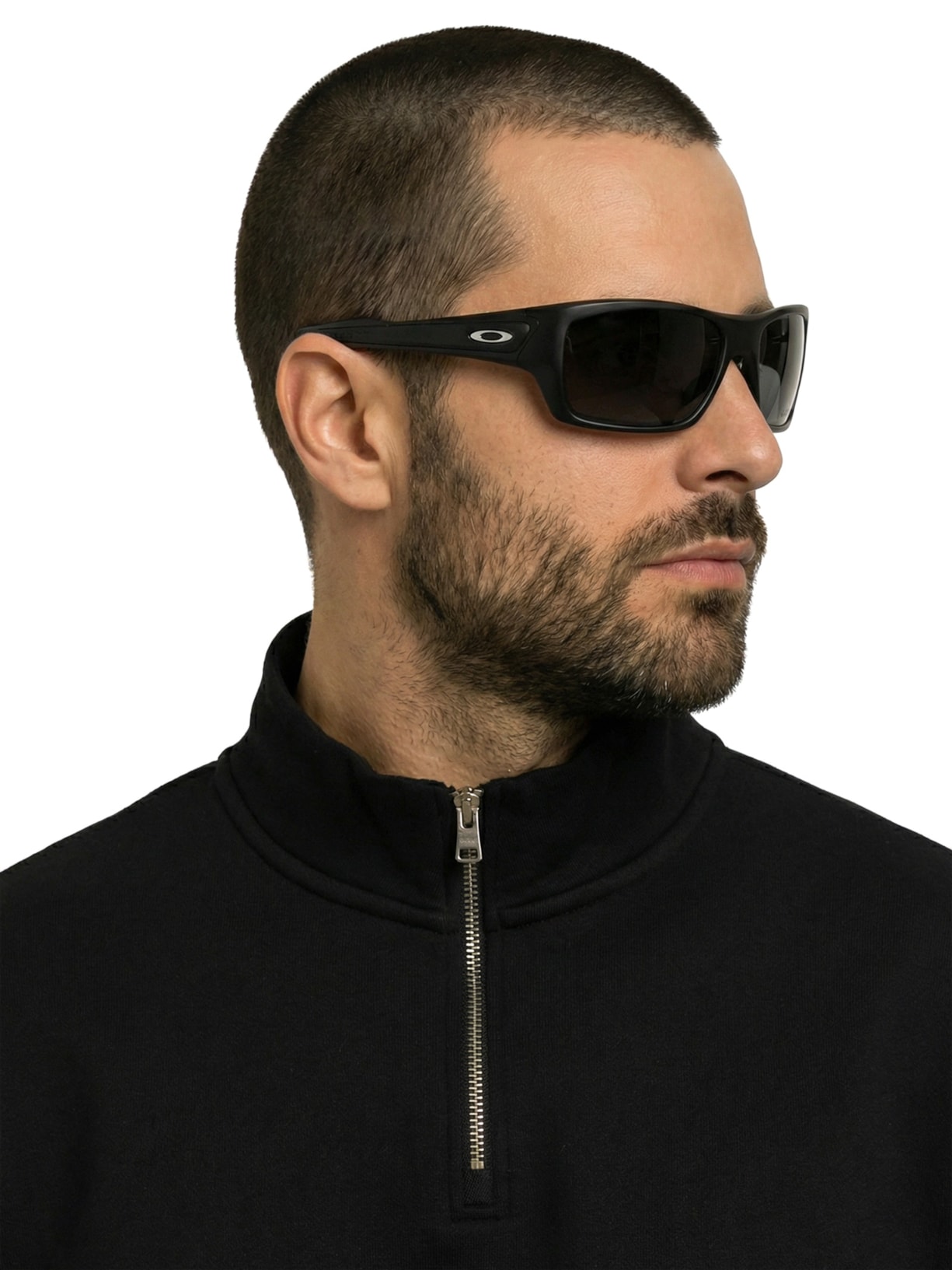 Óculos Masculino De Sol Turbine Matte W Prizm Preto Oakley