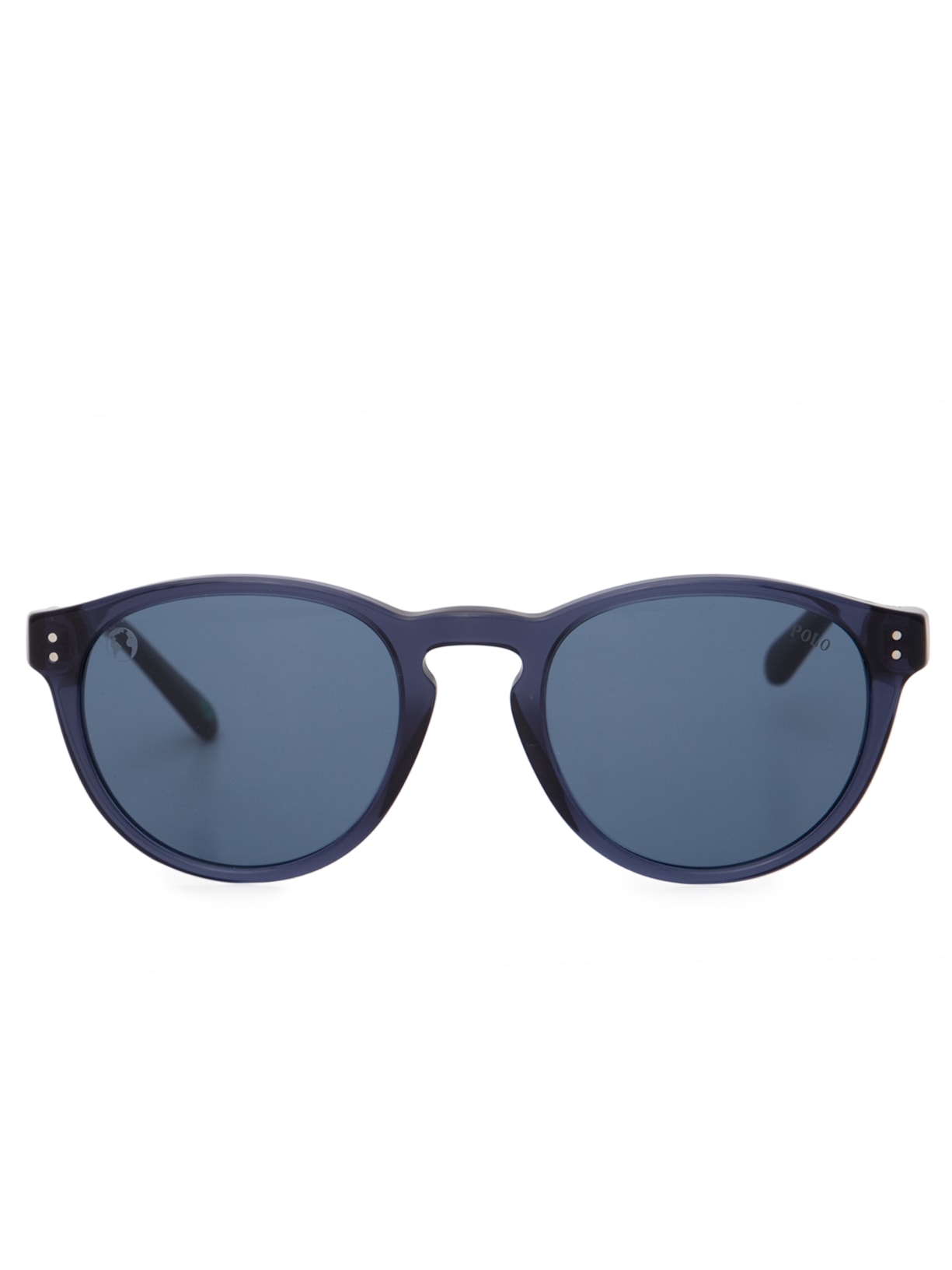 Óculos Masculino Shiny Transparent - Azul