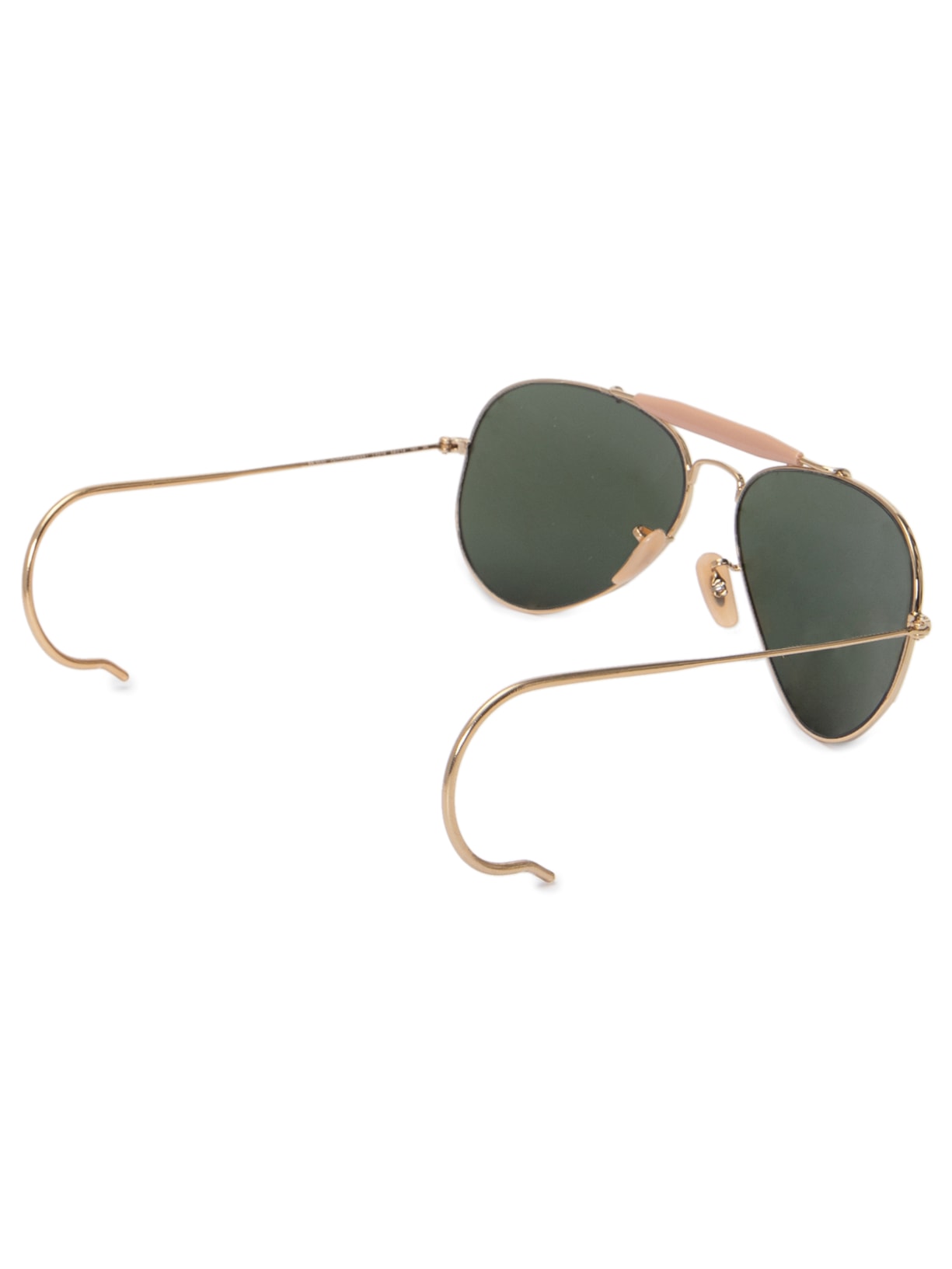Óculos Solar Unissex Aviator Outdoorsman Dourado Ray-ban