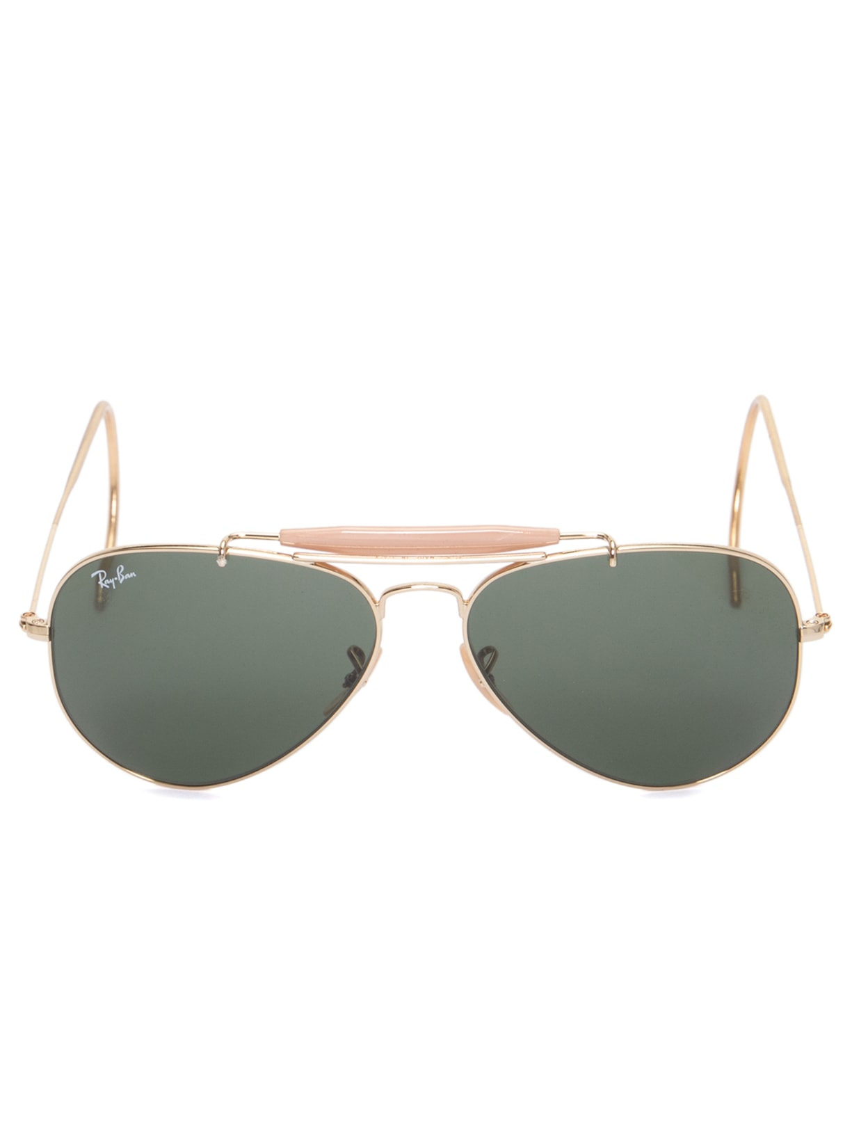 Óculos Solar Unissex Aviator Outdoorsman Dourado Ray-ban