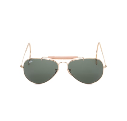 Óculos Solar Unissex Aviator Outdoorsman - Dourado
