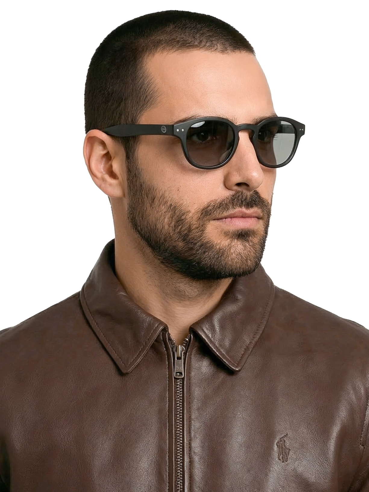 Óculos Unissex C Sun Retro Square Preto Izipizi