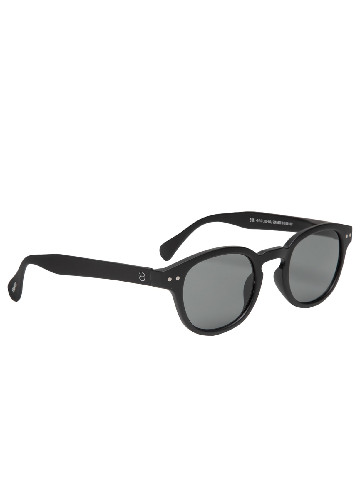 Óculos Unissex C Sun Retro Square Preto Izipizi