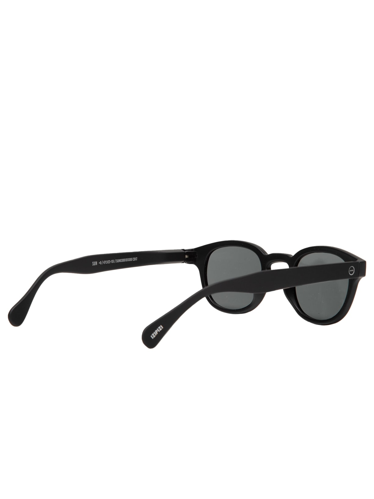 Óculos Unissex C Sun Retro Square Preto Izipizi