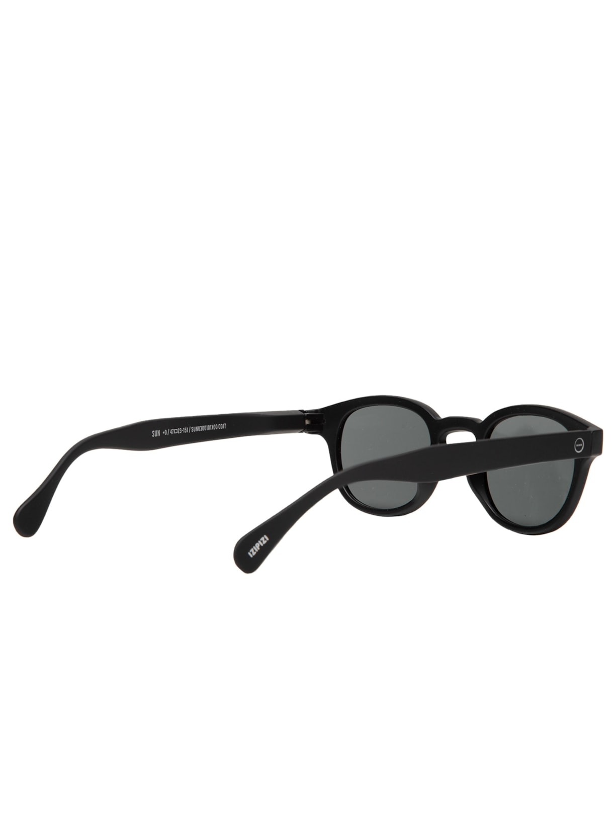 Óculos Unissex C Sun Retro Square Preto Izipizi