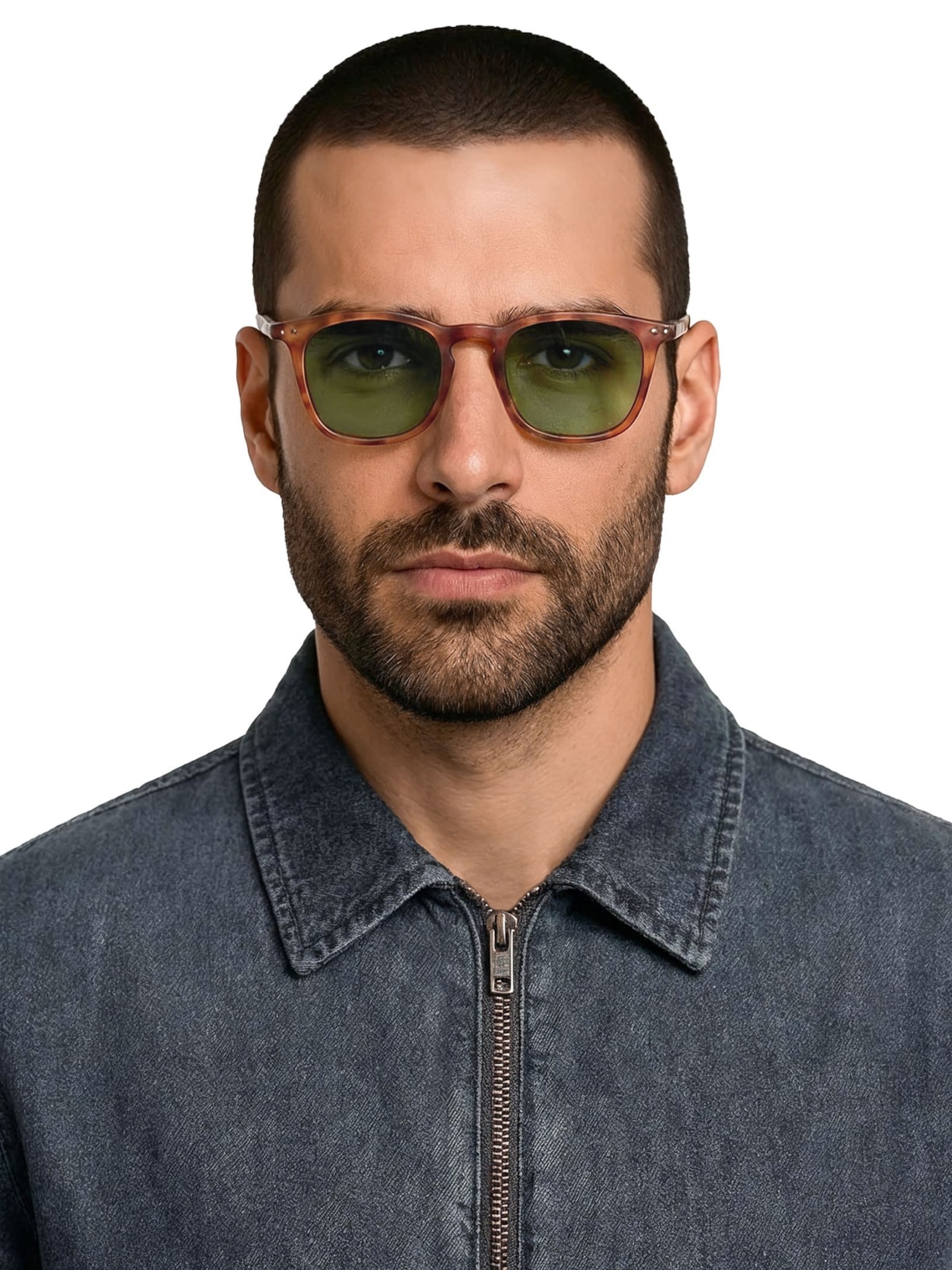 Óculos Unissex E Sun Iconic Trapeze Marrom Izipizi