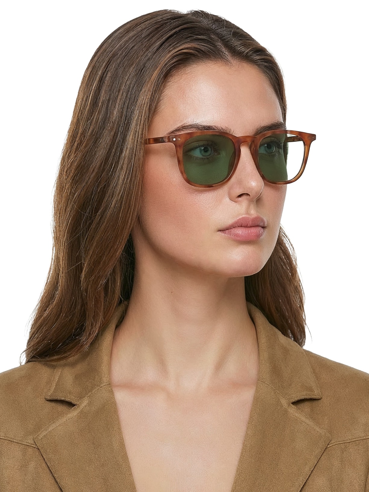 Óculos Unissex E Sun Iconic Trapeze Marrom Izipizi