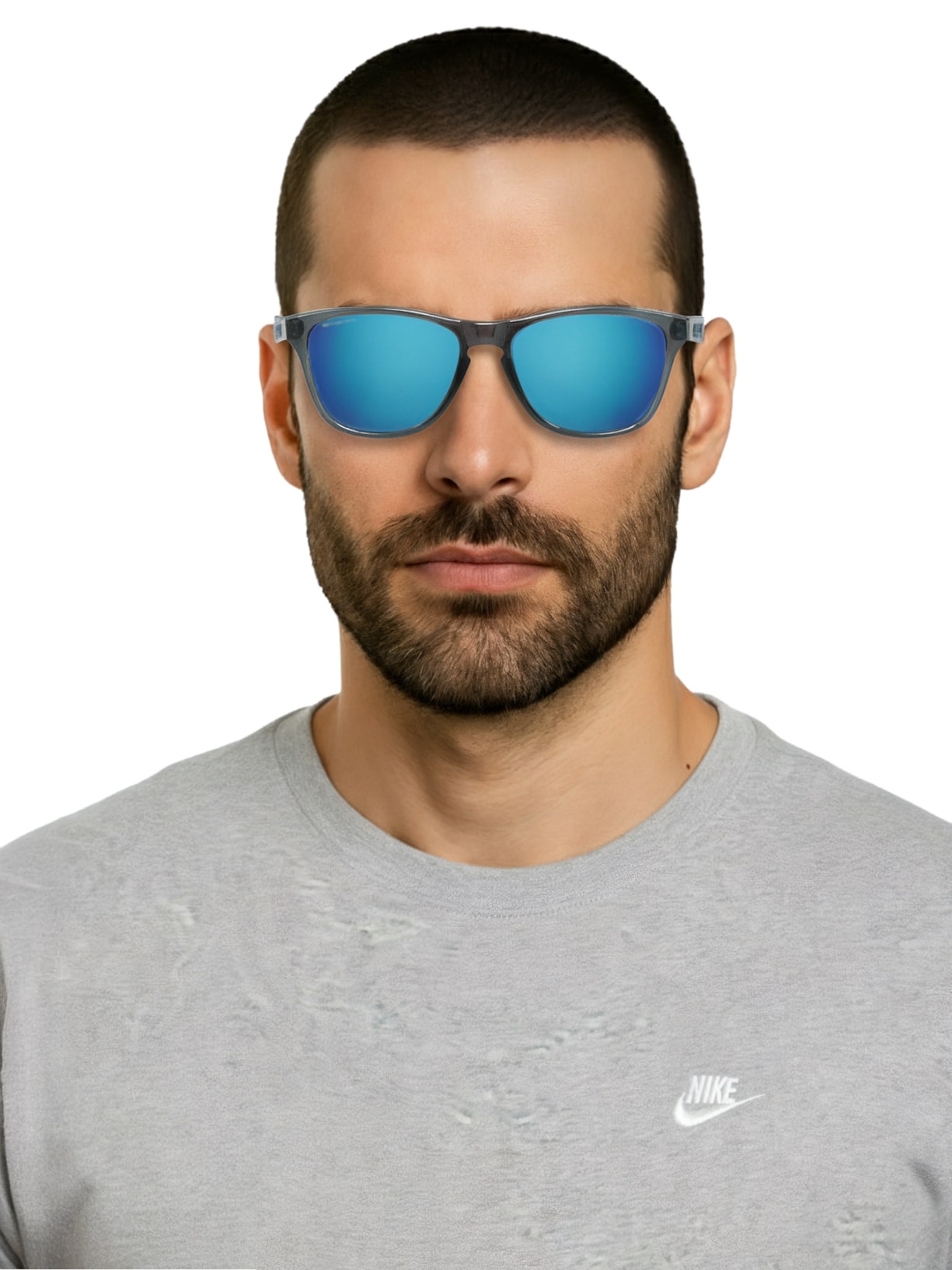 Óculos Unissex Frogskins S Blk Prizm Saph P Azul Oakley