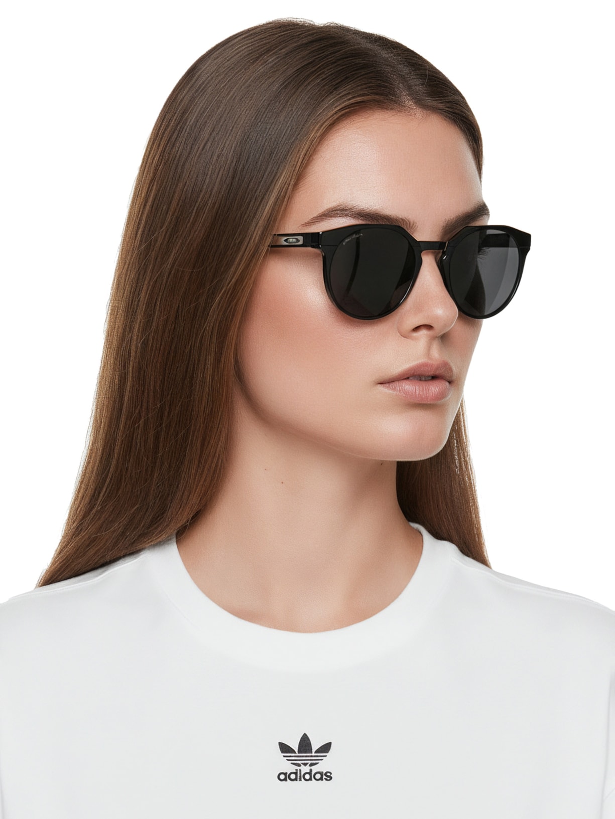 Óculos Unissex Hstn Mtblk Polblck W/ Prizm Preto Oakley