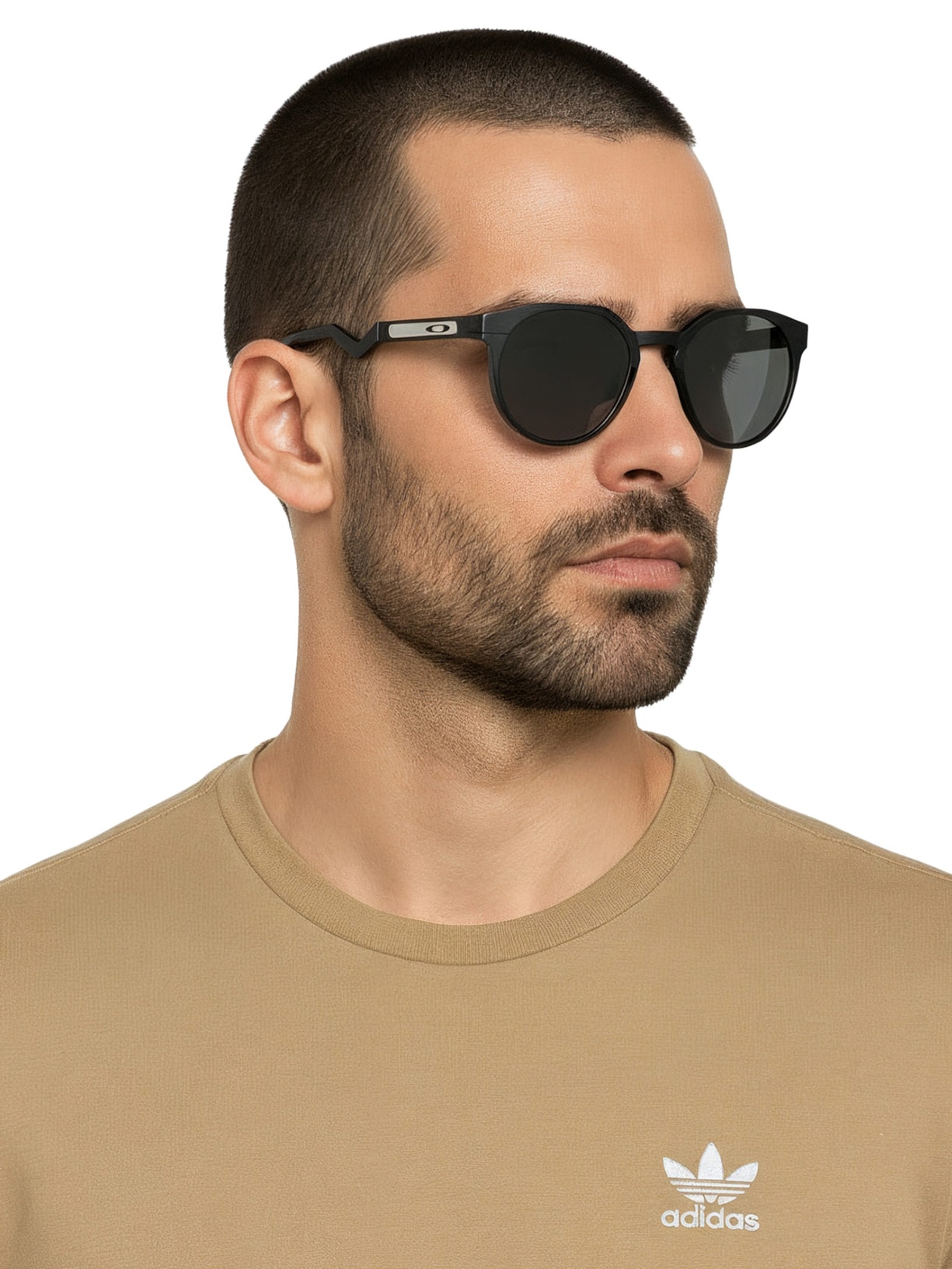 Óculos Unissex Hstn Mtblk Polblck W/ Prizm Preto Oakley