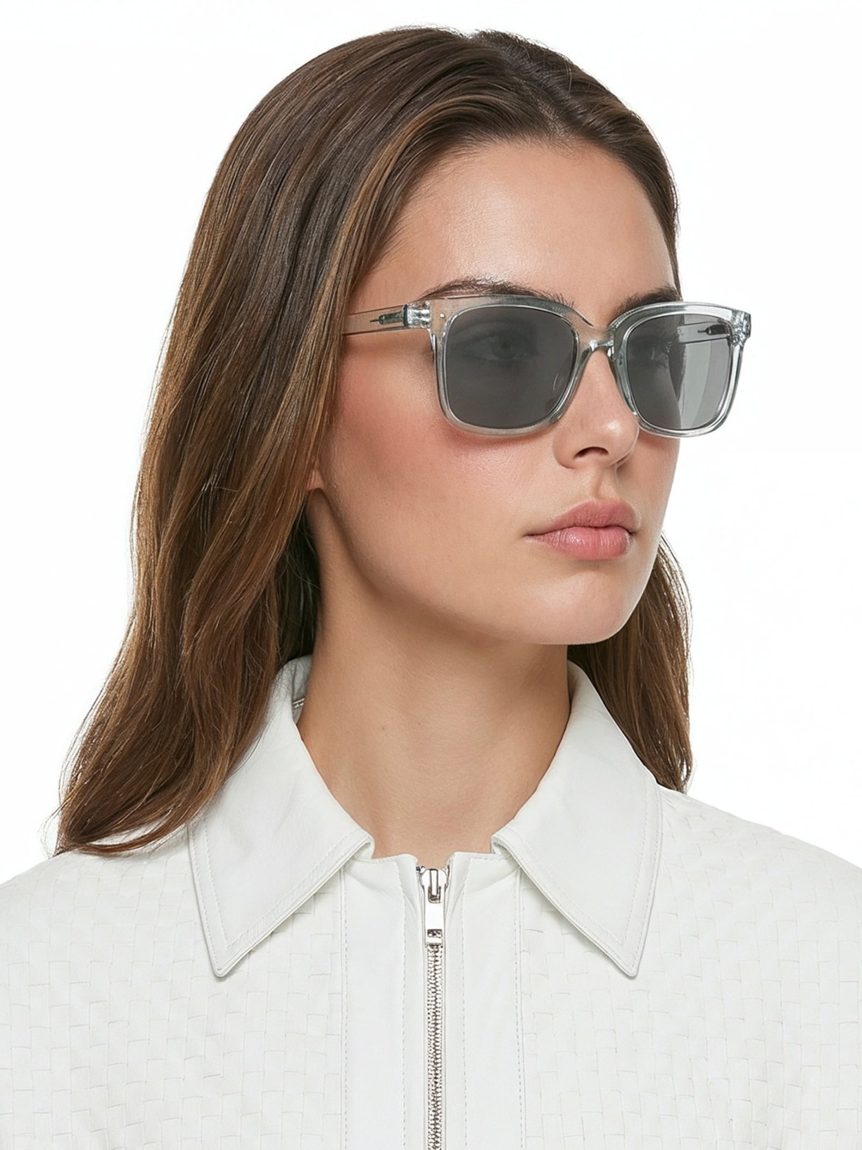 Óculos Unissex L Sun Large Retangular Azul Izipizi