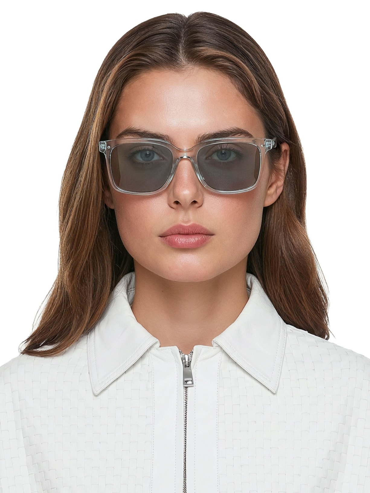 Óculos Unissex L Sun Large Retangular Azul Izipizi