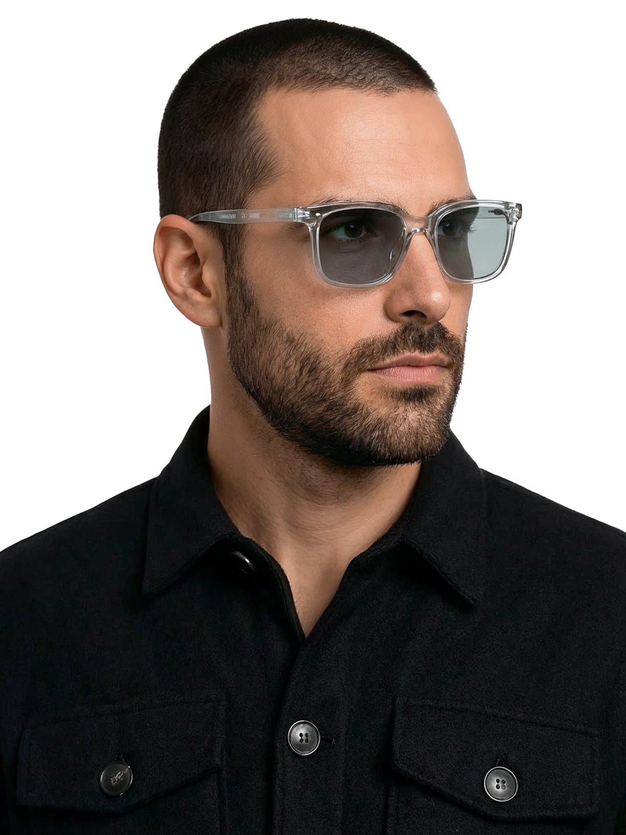 Óculos Unissex L Sun Large Retangular Azul Izipizi