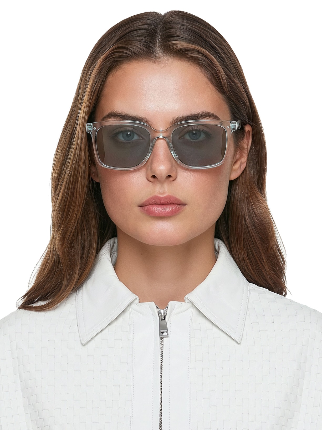 Óculos Unissex L Sun Large Retangular Azul Izipizi