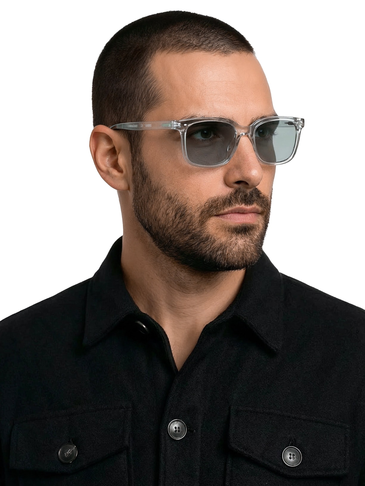 Óculos Unissex L Sun Large Retangular Azul Izipizi