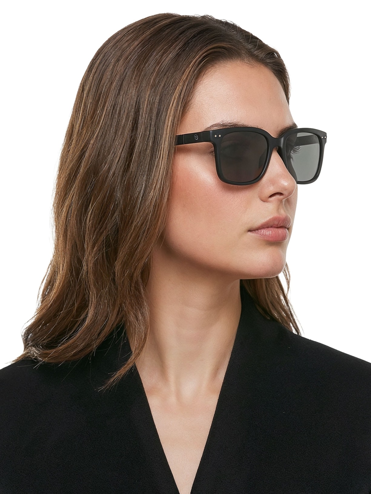 Óculos Unissex L Sun Large Retangular Preto Izipizi